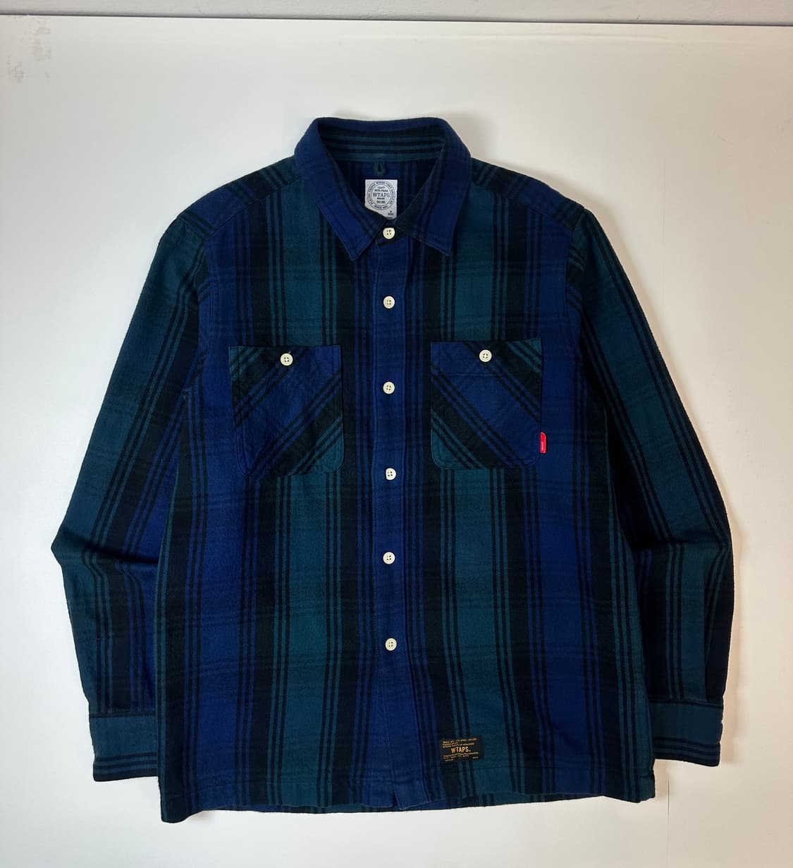 더블탭스 유니온 셔츠 M 상품이미지1