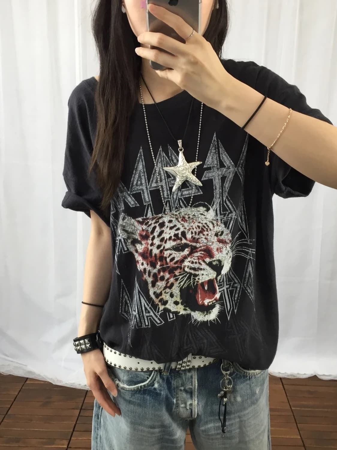 Def Leppard Leopard Band Tee 상품이미지2