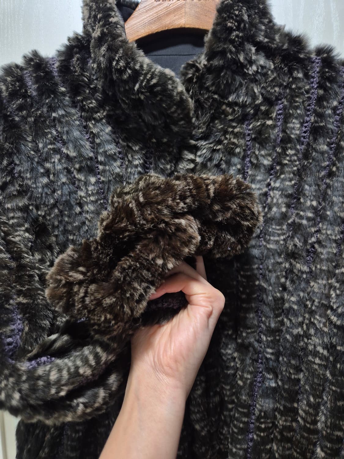 레빗퍼.토끼털 리버시블(양면) 상품이미지6