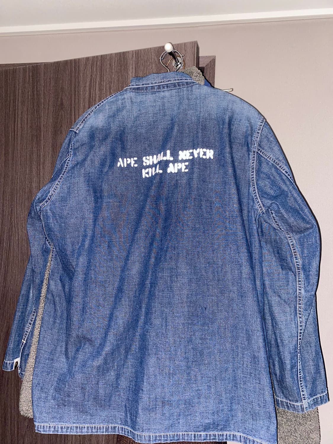 bape ss10 marine shirt dark indigo 상품이미지2