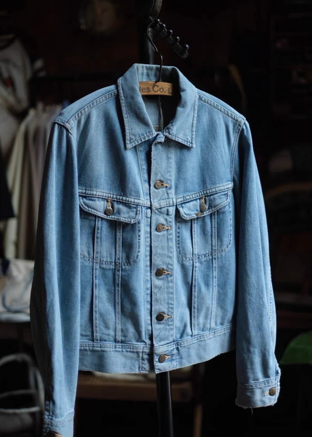  90s Lee 101-J 빈티지 데님 자켓 (일본 복각) 상품이미지1