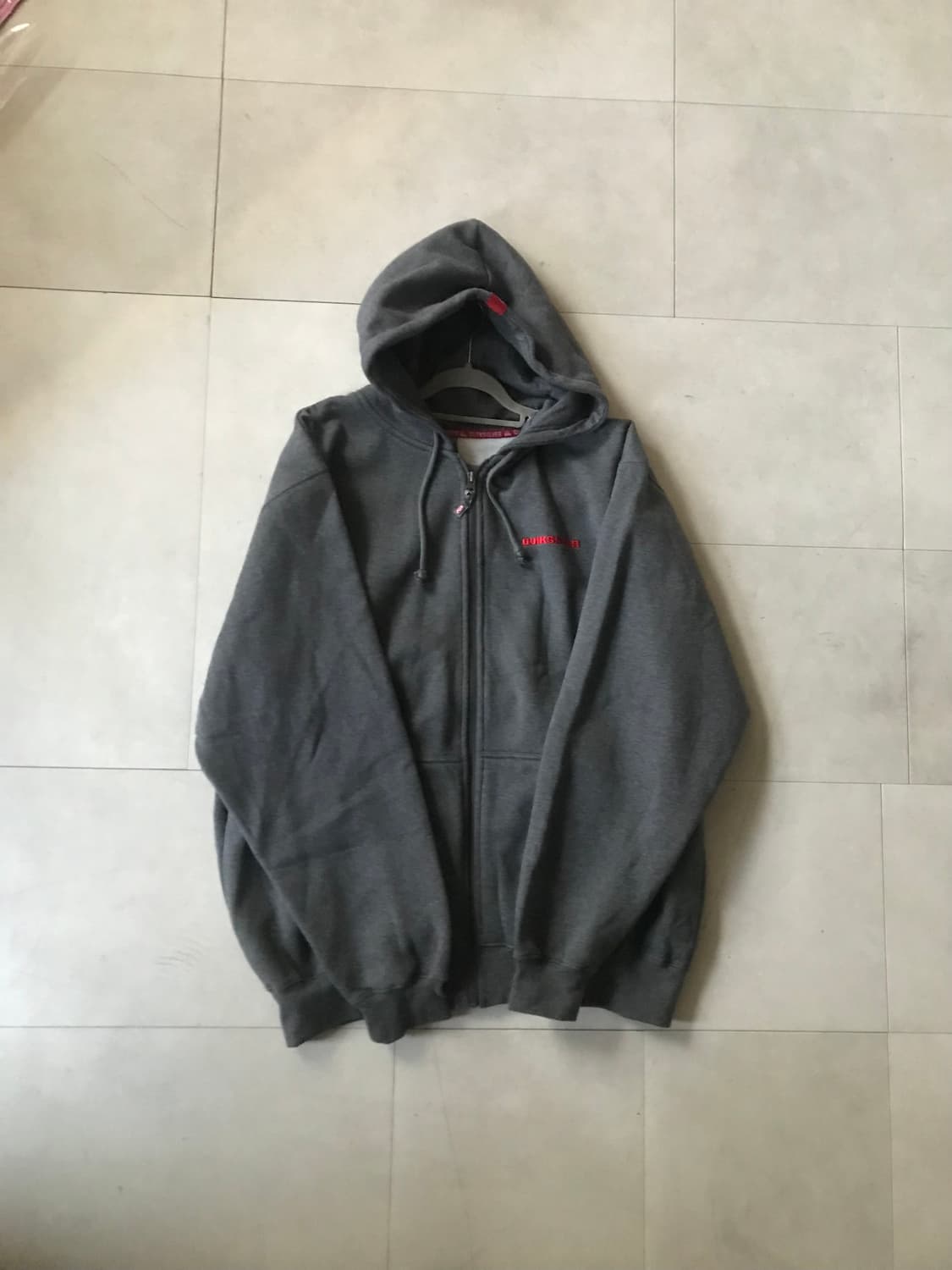 퀵실버 00s 오버핏 스웻 후드집업 상품이미지6