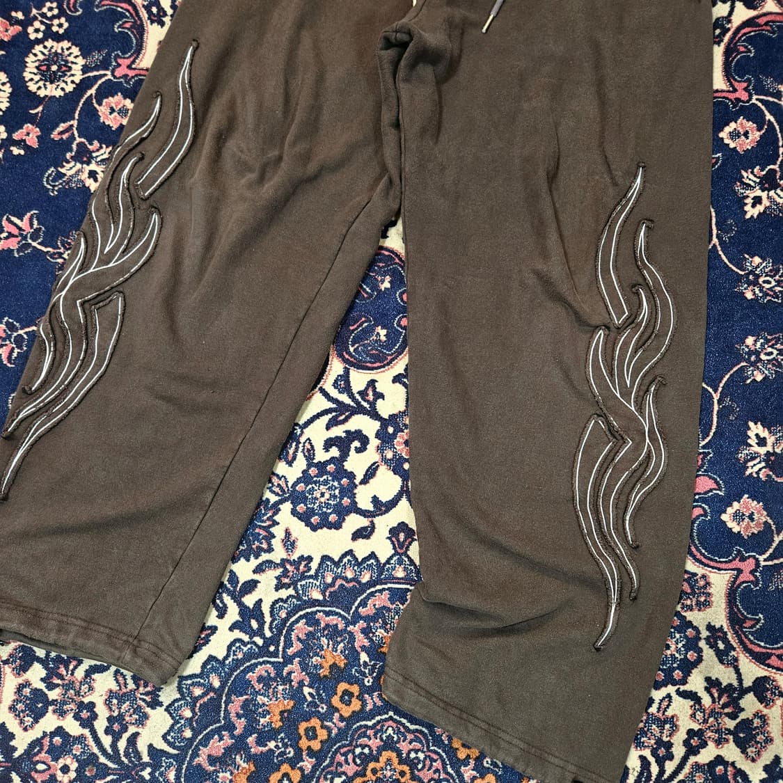 락케이크 와이드 스트링 조거팬츠 Free  상품이미지2