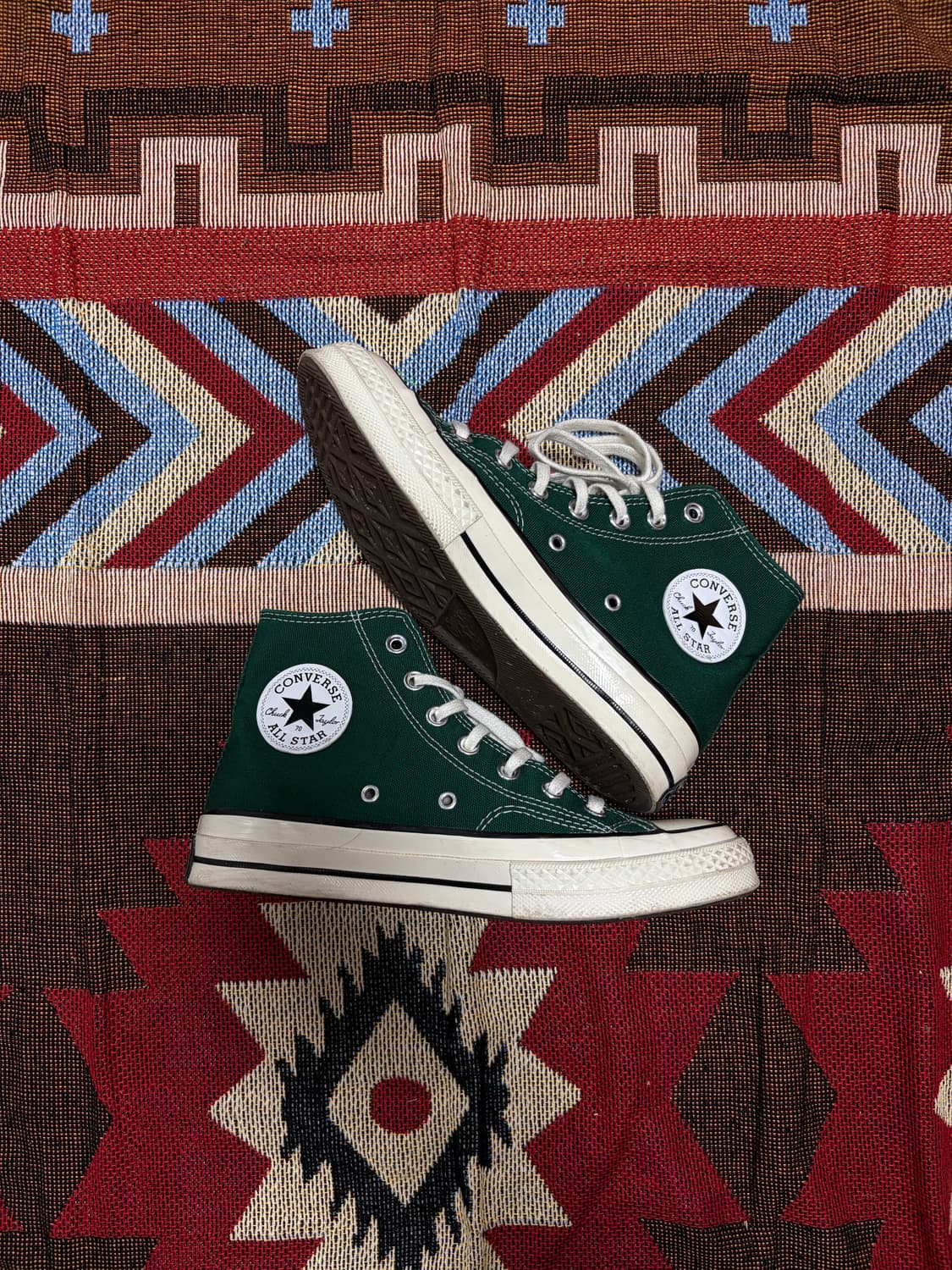 245) 컨버스 척70 하이 그린 상품이미지1