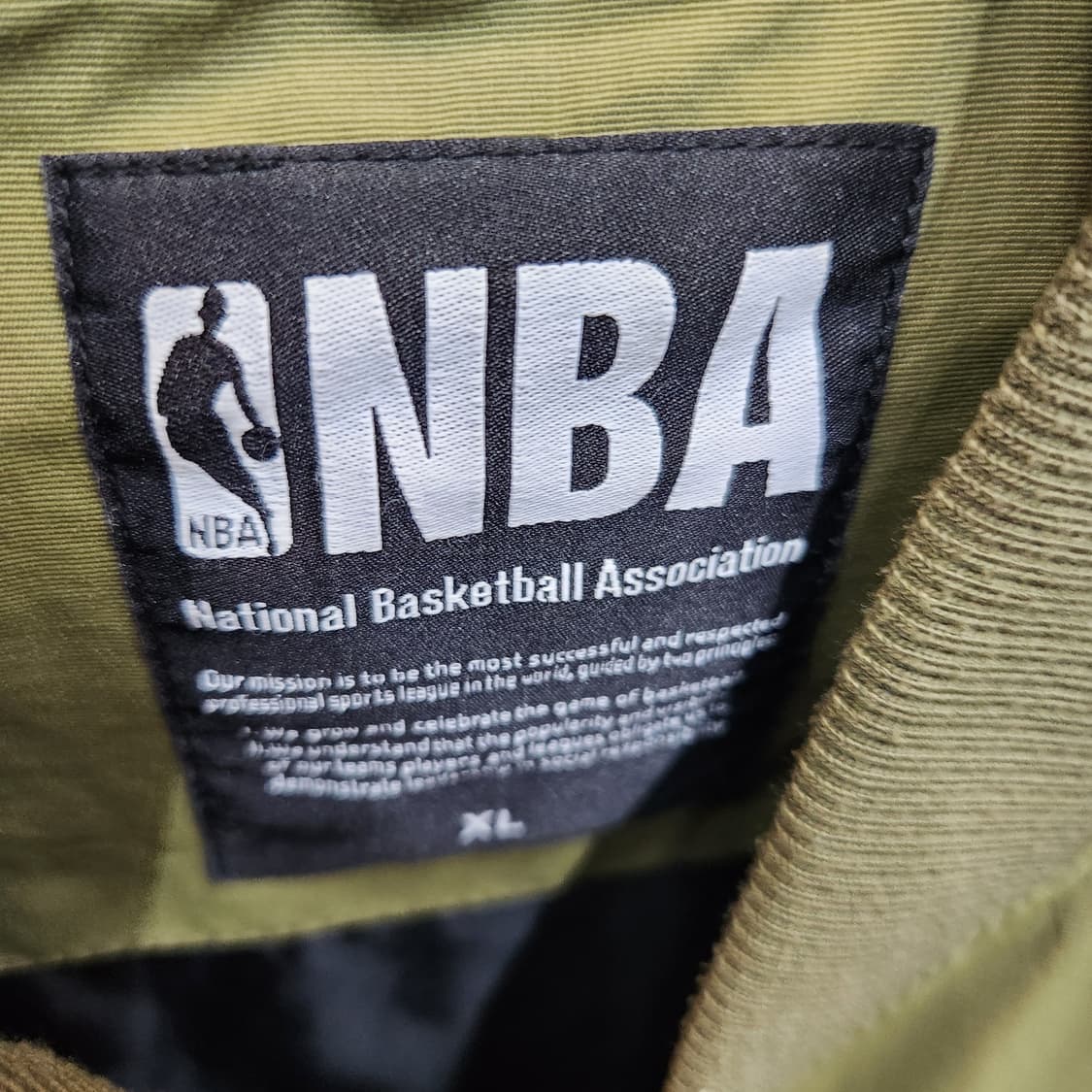 NBA 시카고 불스 백프린팅 포켓포인트 항공점퍼 XL 상품이미지6