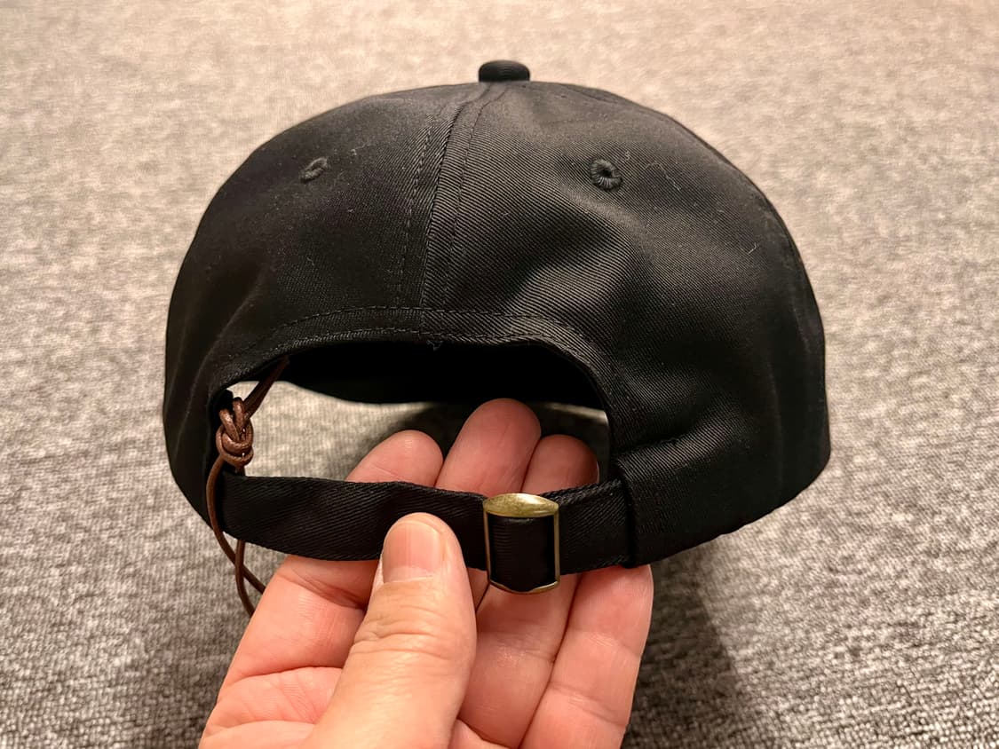 BAPE 베이프 블랙 볼캡 새제품  상품이미지4