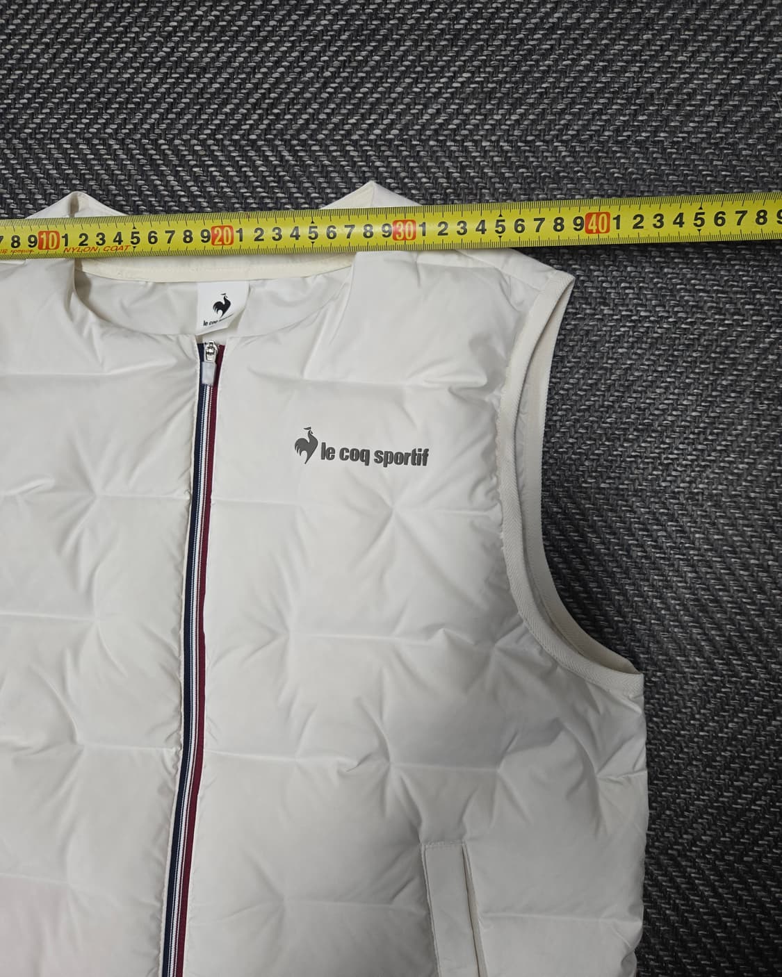 르꼬끄 24ss 스포르티브 아이보리 구스다운 베스트 상품이미지6