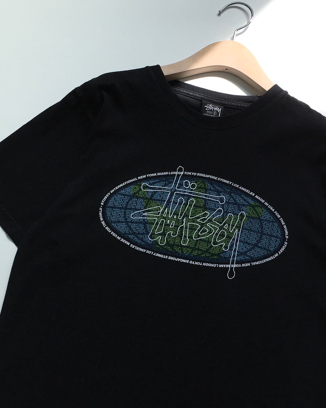Stussy 스투시 블랙 티셔츠 상품이미지5