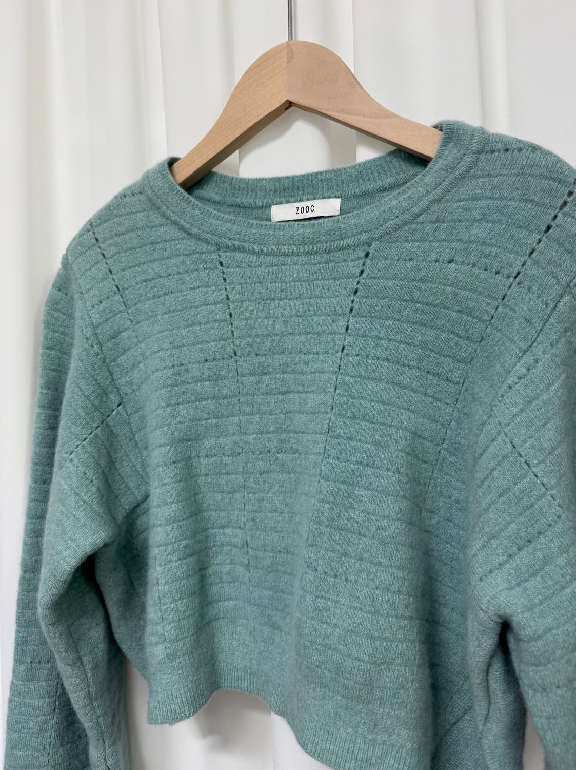 ZOOC 주크 반크롭 울니트 상품이미지2