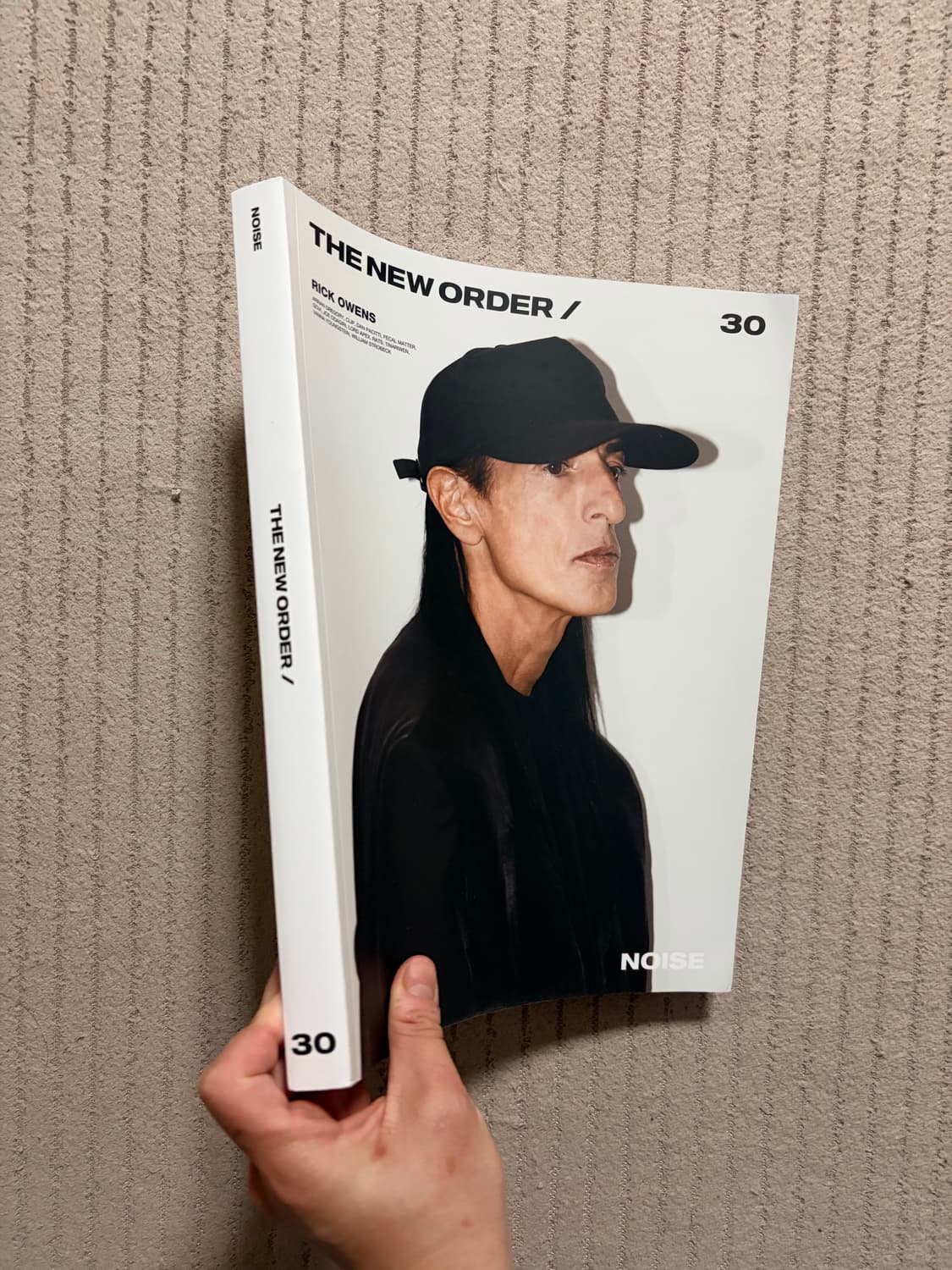 릭오웬스 잡지 아트 북 상품이미지2