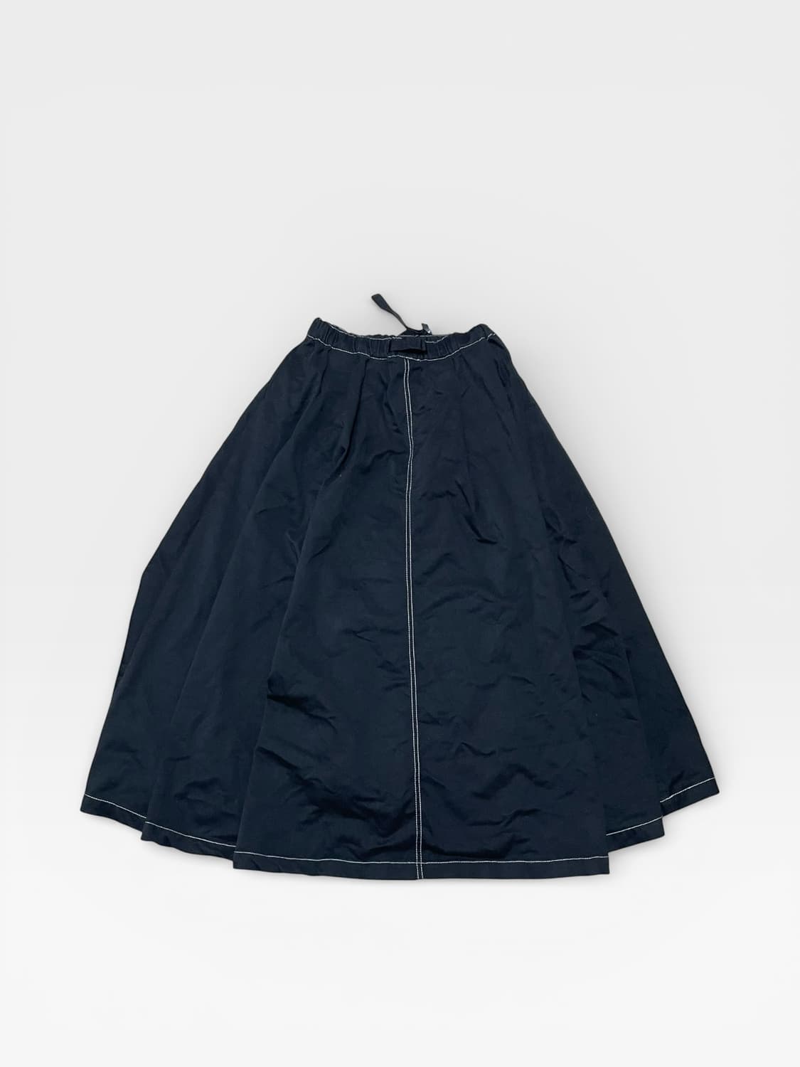 Niko and - 화이트 스티치 롱 스커 상품이미지2