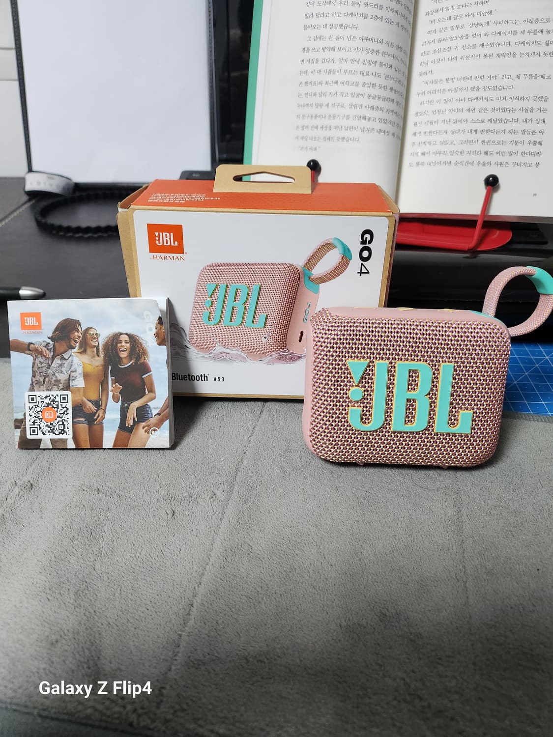 JBL GO4 블루투스 스피커 핑크 (10.29일날 배송받은 새상품) 상품이미지1