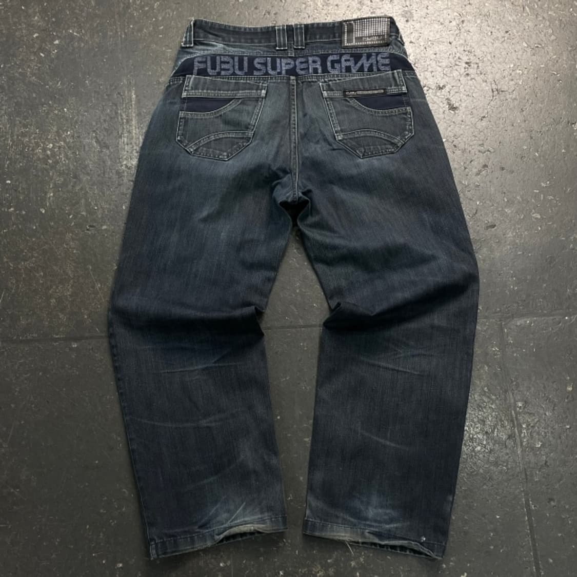 34 후부 Y2K 오버핏 청바지  상품이미지5