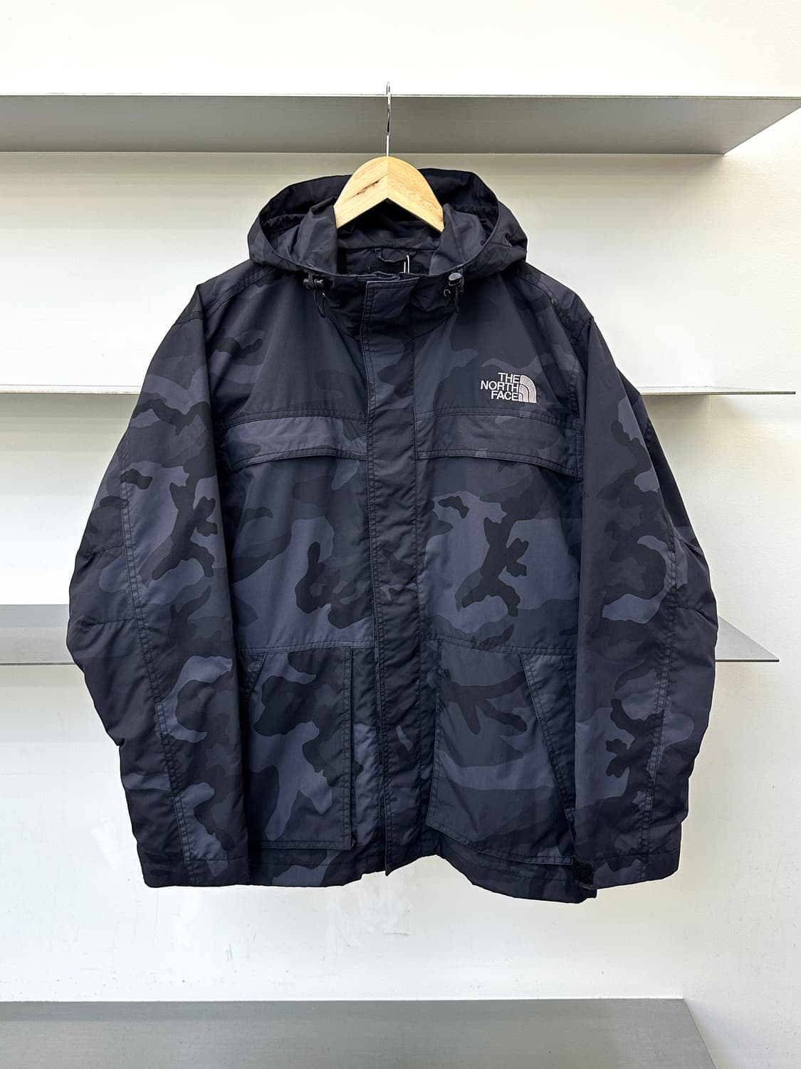 노스페이스 시티 카모 아웃도어 나일론 자켓 상품이미지1