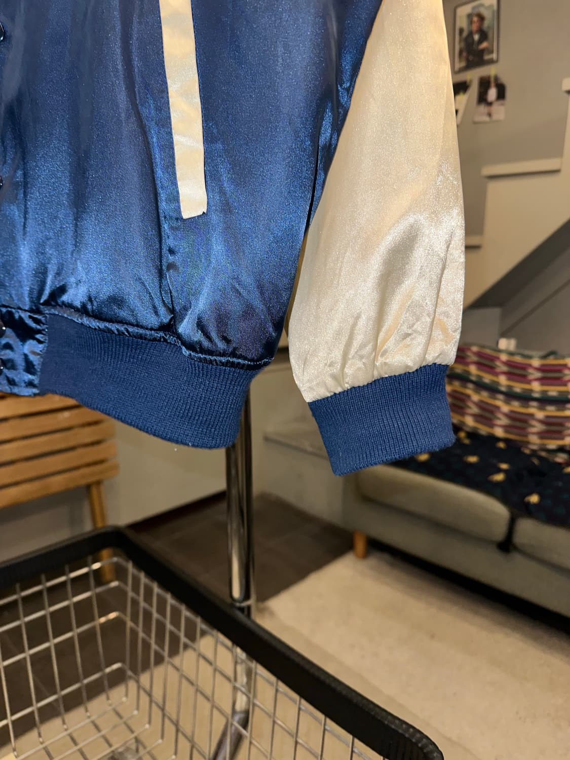 90’s Suntory Coffee Boss satin jacket  상품이미지8