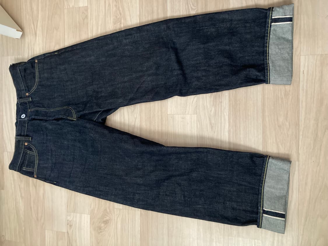 아웃스탠딩 셀비지 데님 W.W. II SELVEDGE STRAIGHT P 상품이미지1