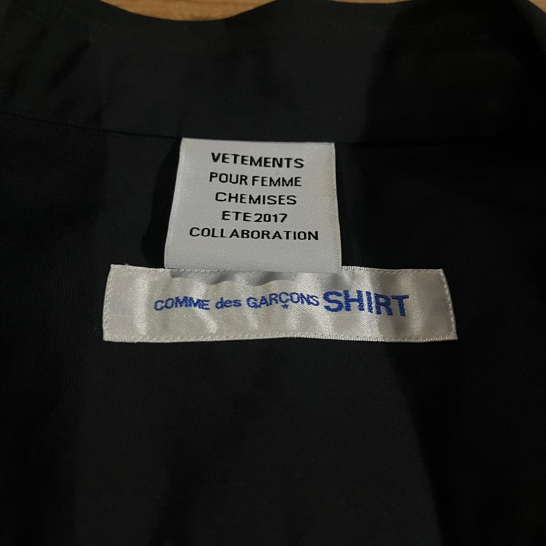 [110] 꼼데가르송x베트멍 오버셔츠 상품이미지4