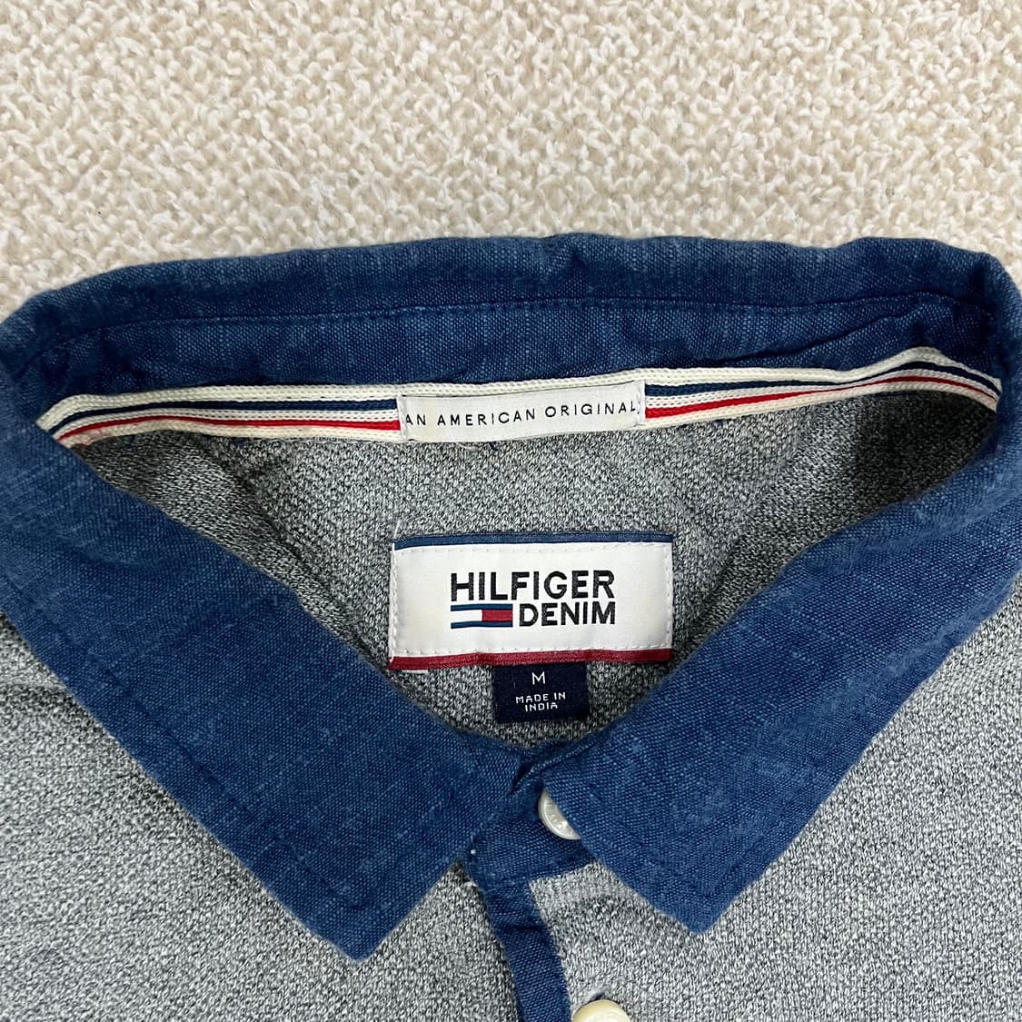 M 타미힐피거 포켓 카라 반팔 티셔츠 0203M1 상품이미지2