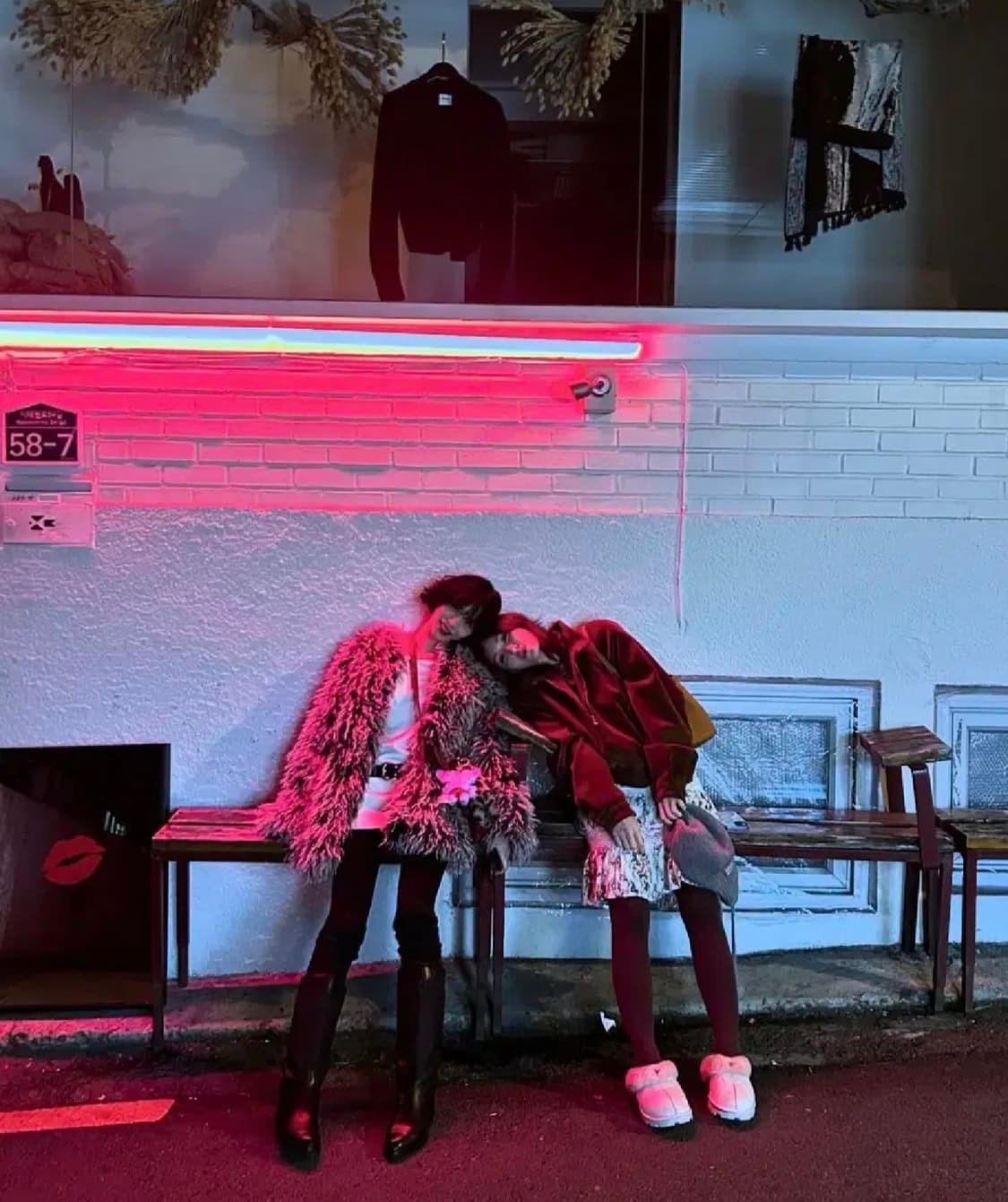 [1] SEO 에에스이오 퍼 코트 FAUX FUR COAT 상품이미지6