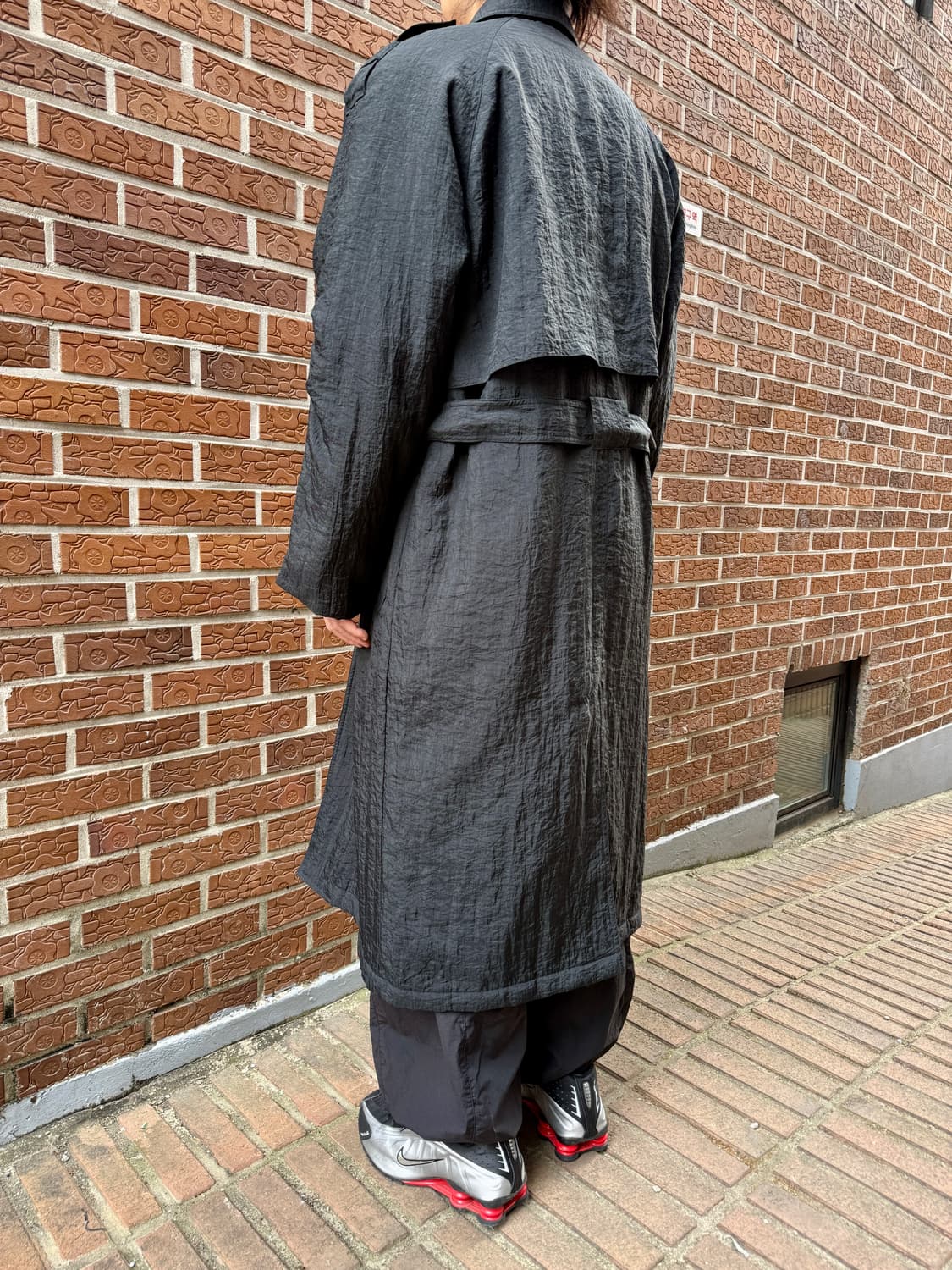 아메리칸 메일 나일론 쉘 트렌치코트 S(XL) 상품이미지5