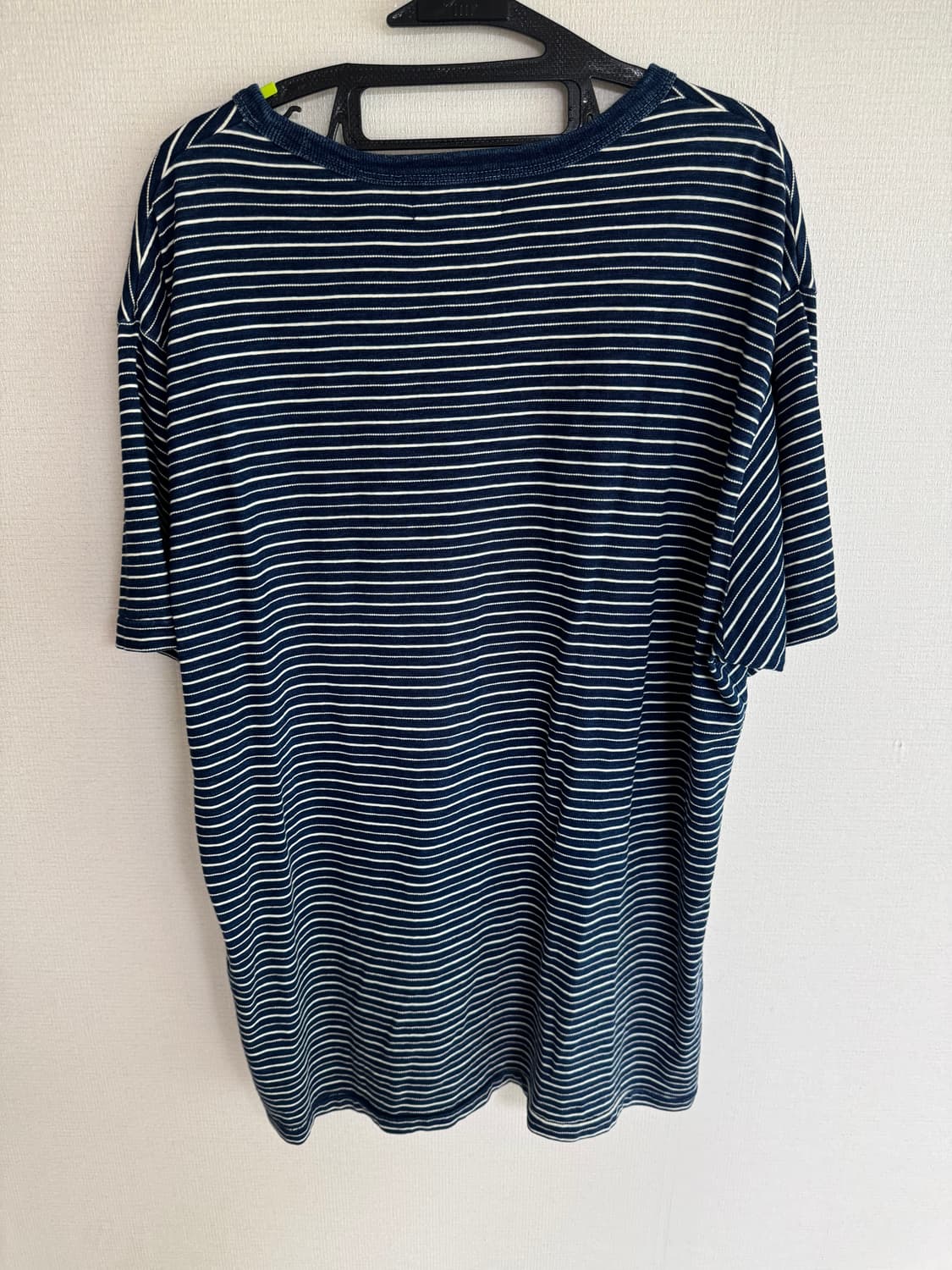 XL 더블알엘 인디고 스트라이프 저지 티셔츠 상품이미지2