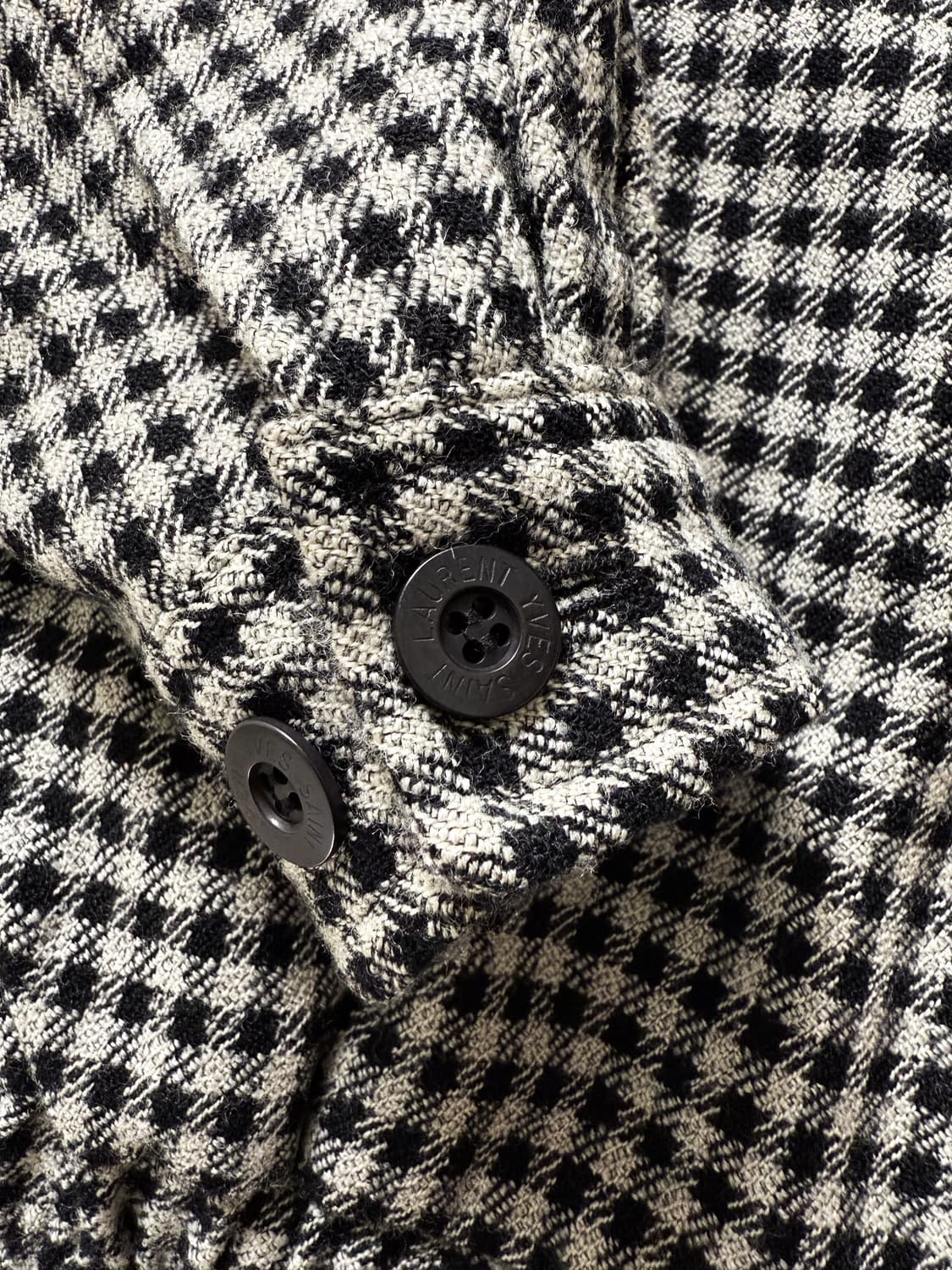 Yves Saint Laurent Check Wool Jacket 상품이미지4