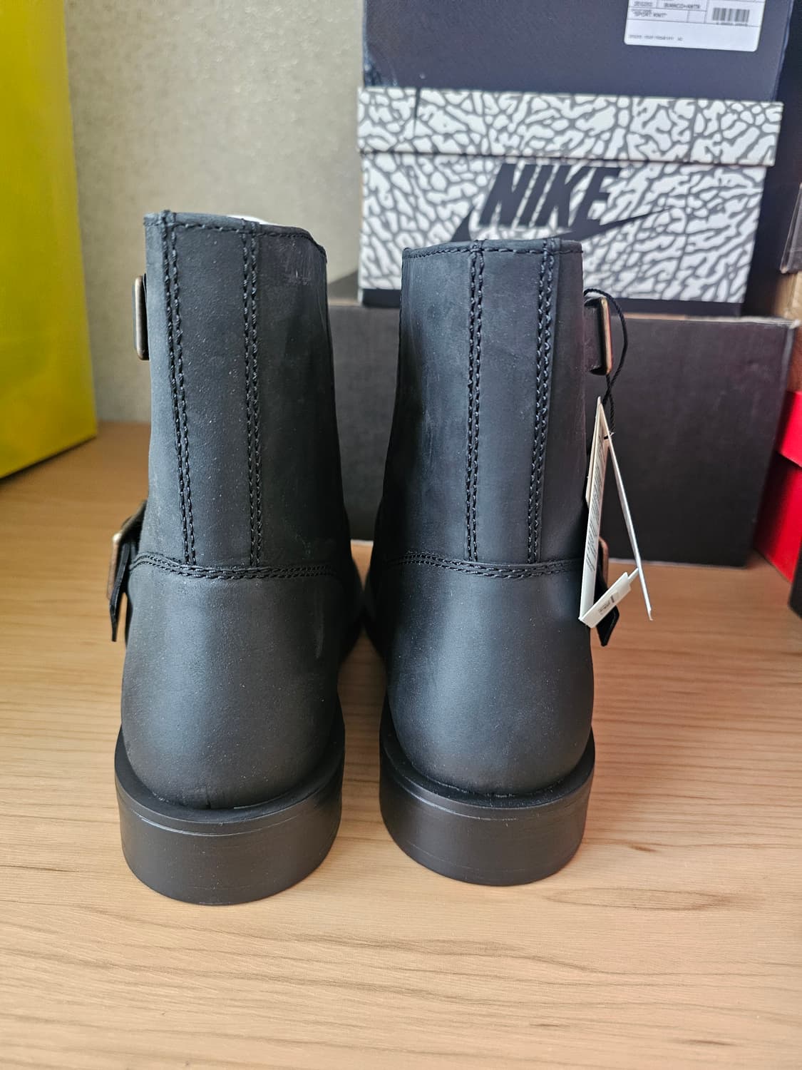 새상품 자라 버클 레더 부츠 상품이미지8