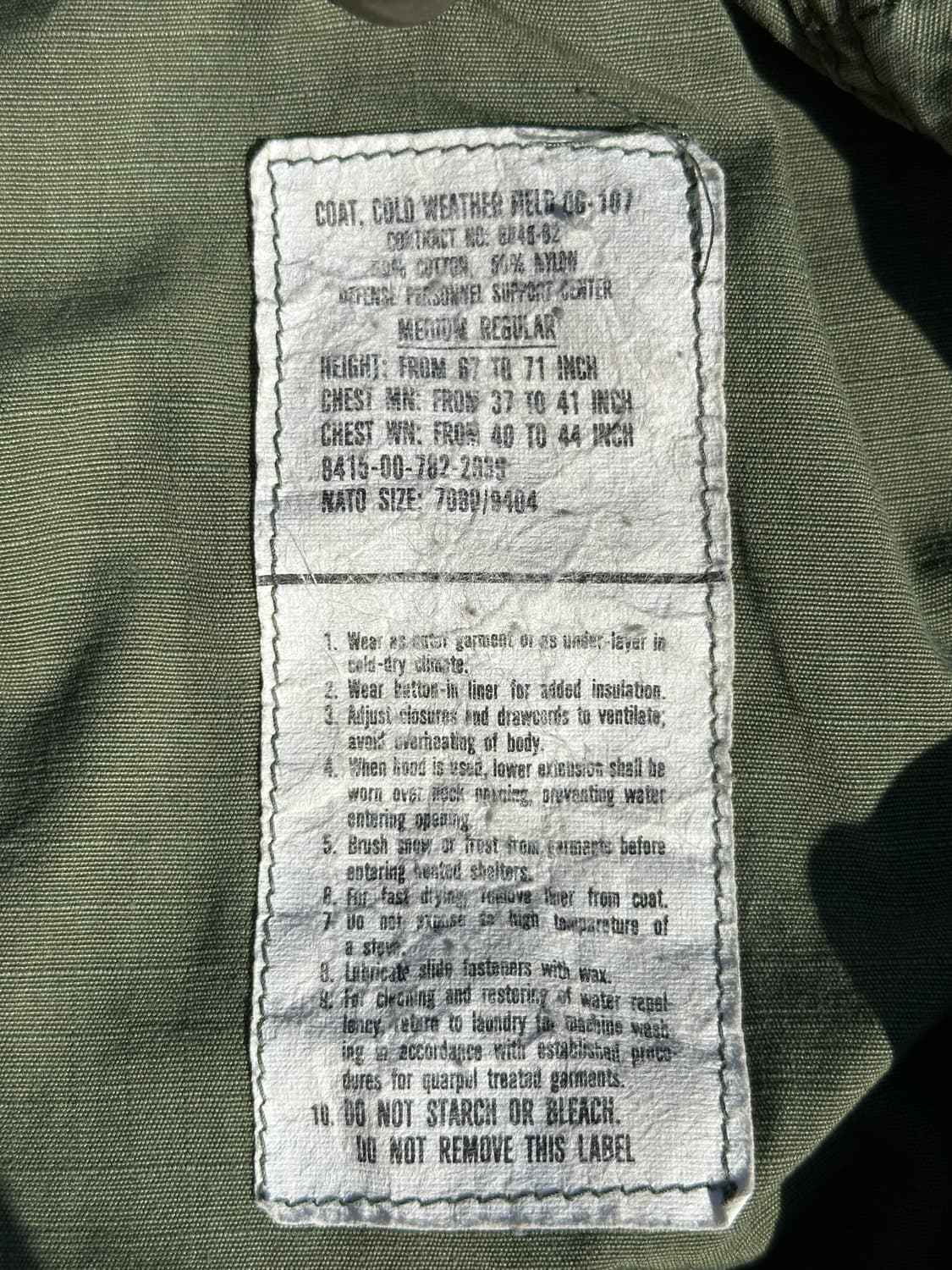 (M/R)80s M65 필드자켓 3세대 상품이미지4