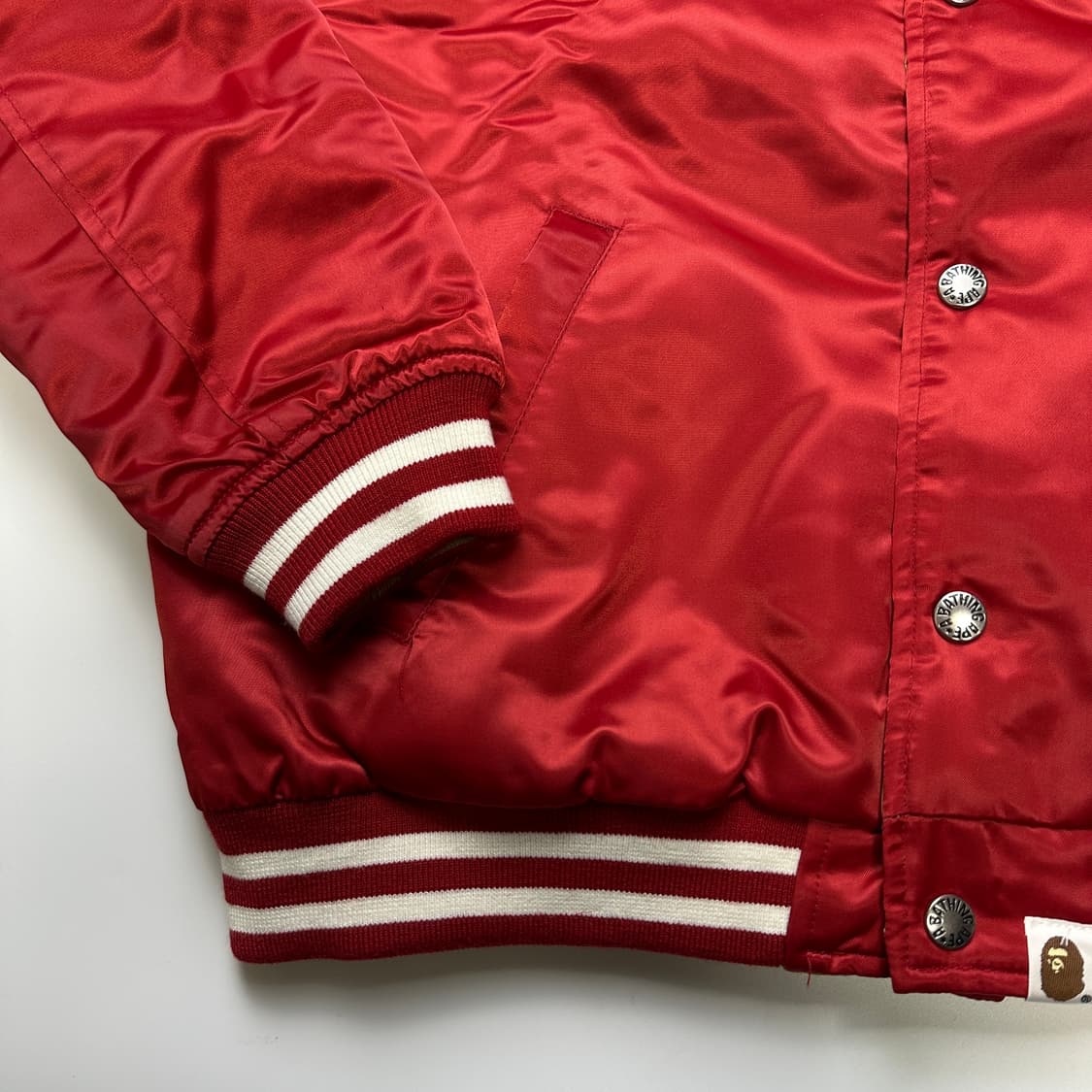 A BATHING APE 22SS 베이프 리버시블 바시티 자켓 상품이미지3