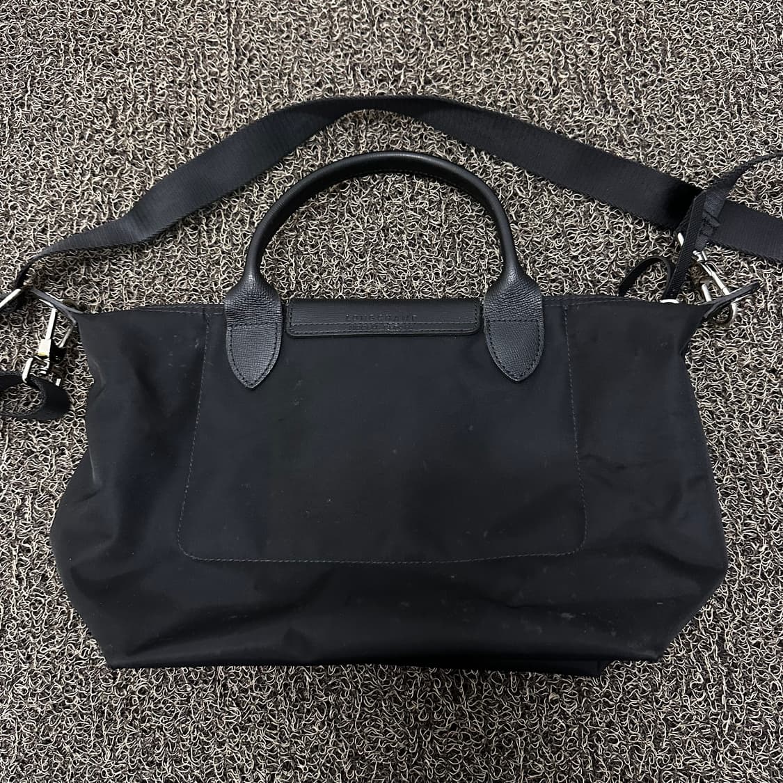 Longchamp 롱샴 여성 토트백 크로스백 블랙 상품이미지4