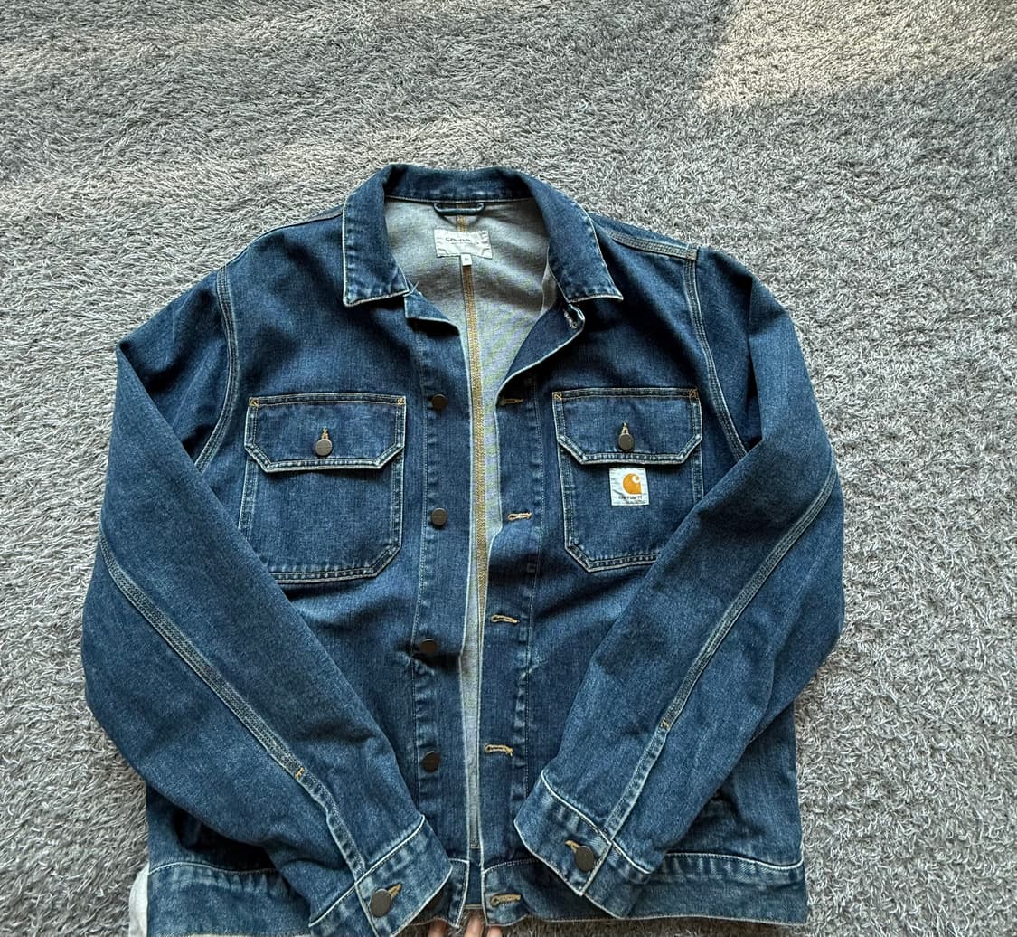 칼하트 데님 워크 자켓(STETSON JACKET) 상품이미지1