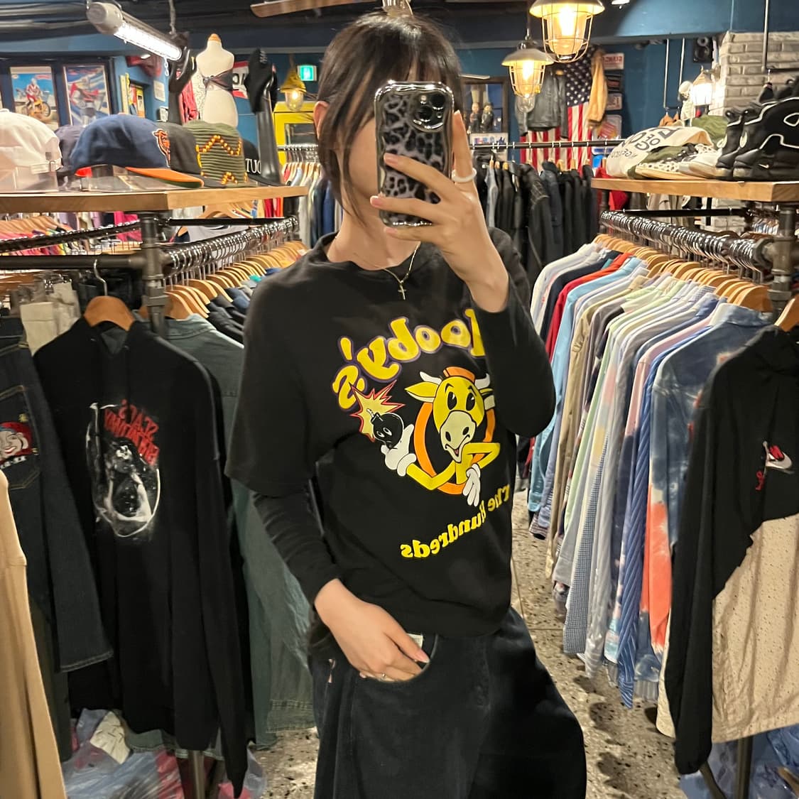 The Hundreds 더헌드레드 무비스 카툰 반팔 티셔츠 상품이미지3