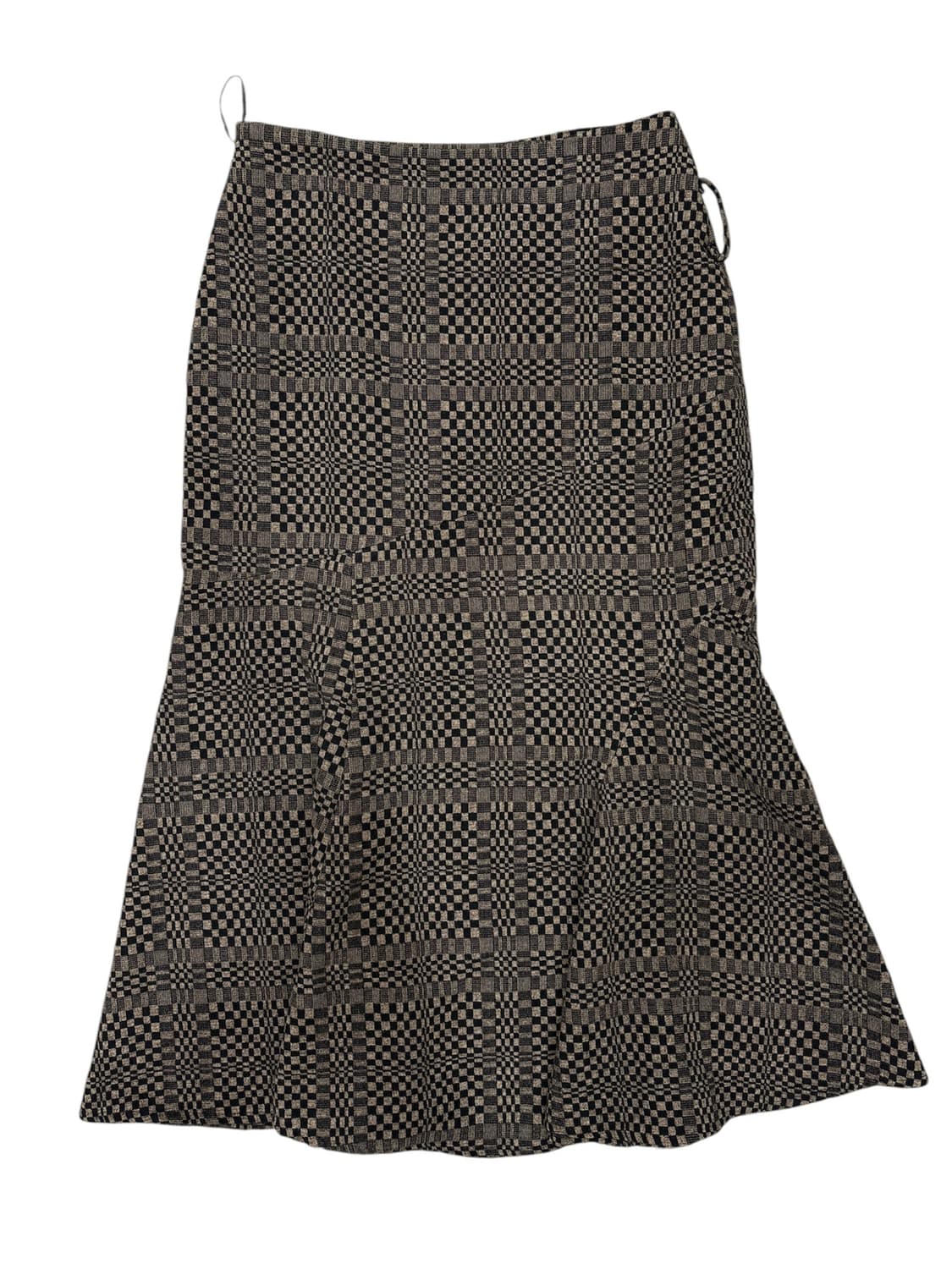 빈티지 체커보드 롱스커트 상품이미지3