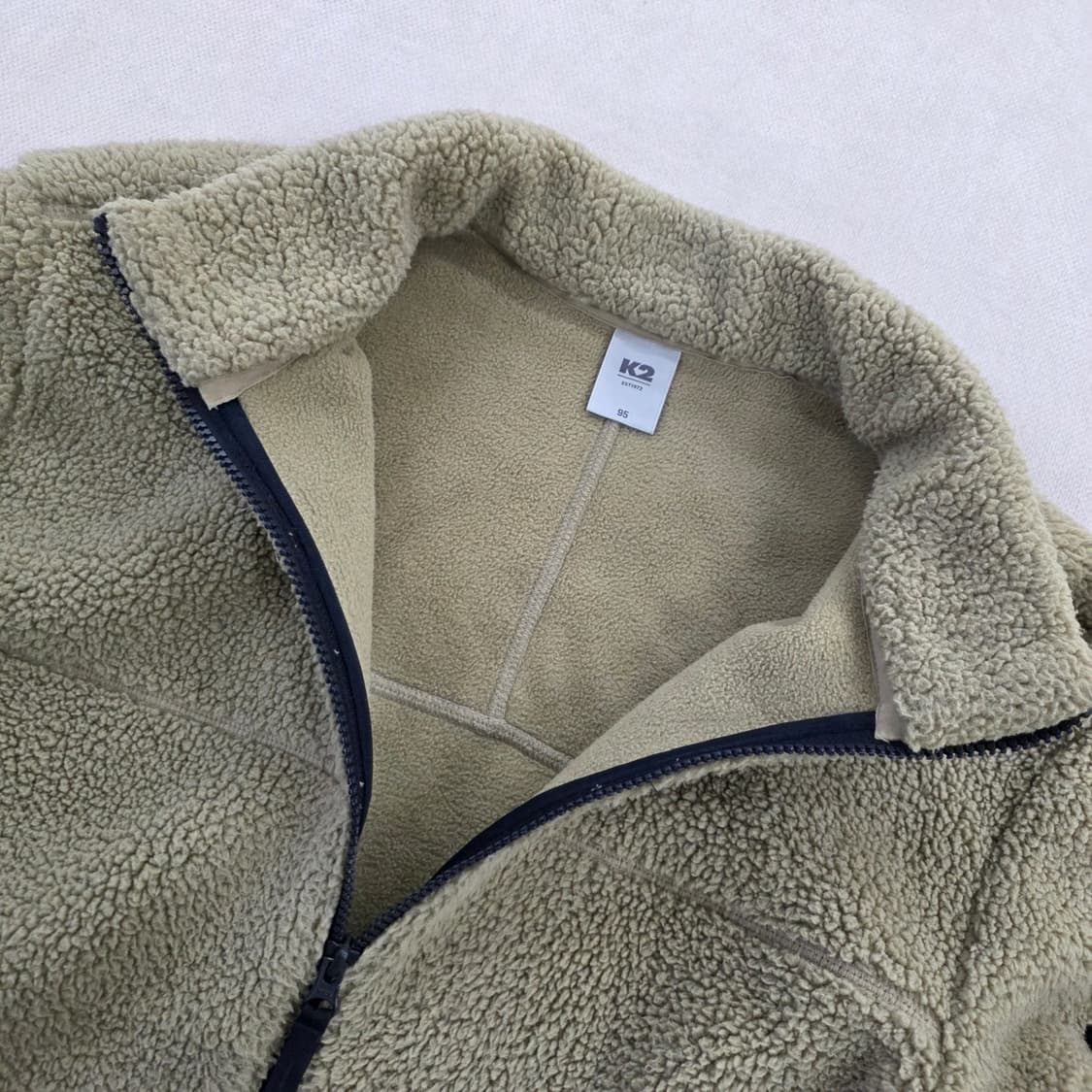 95 k2 후리스 집업 자켓 0224J 상품이미지5