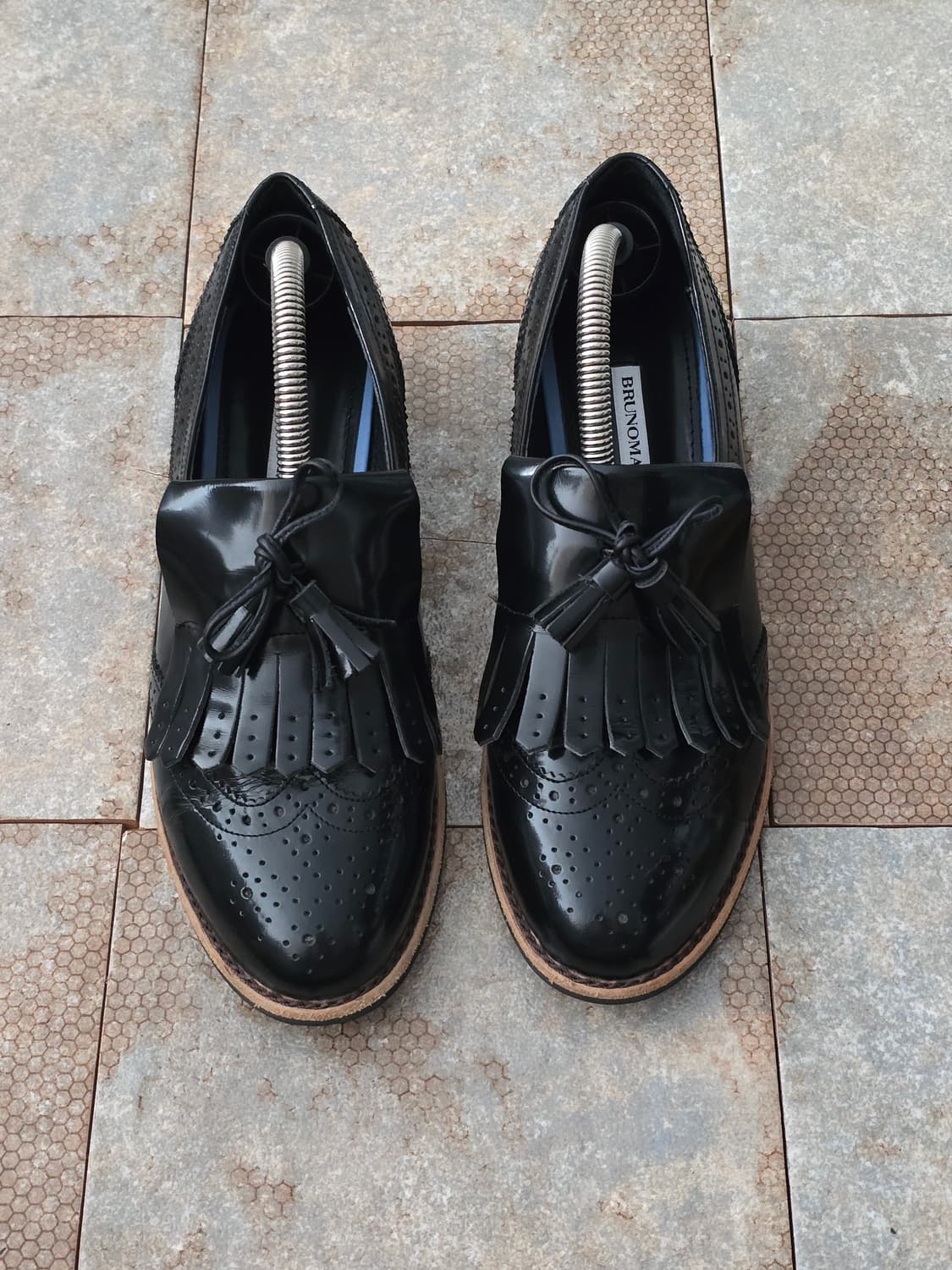 (245)브루노말리 태슬 로퍼 구두 상품이미지2