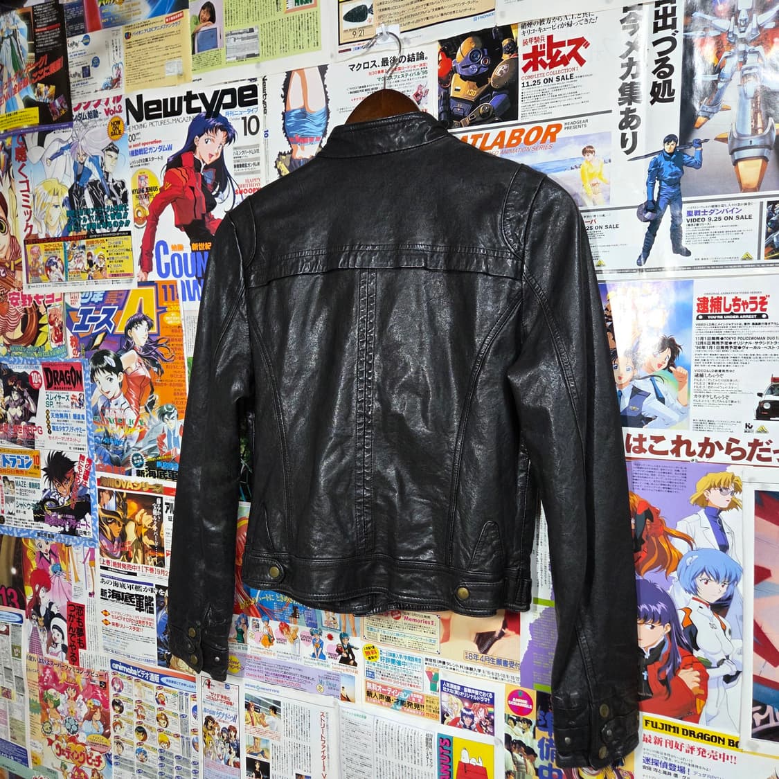 빈티지 락시크 양가죽 걸즈 라이더 자켓 상품이미지6