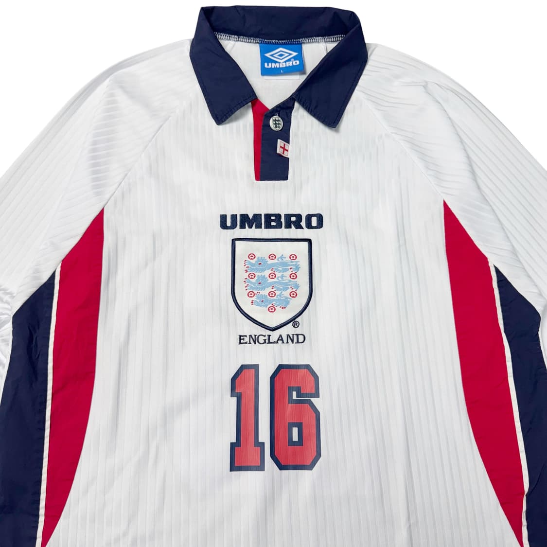 (L) 1997-1999 엄브로 잉글랜드 국대 폴 스콜스 긴팔 유니폼 상품이미지2