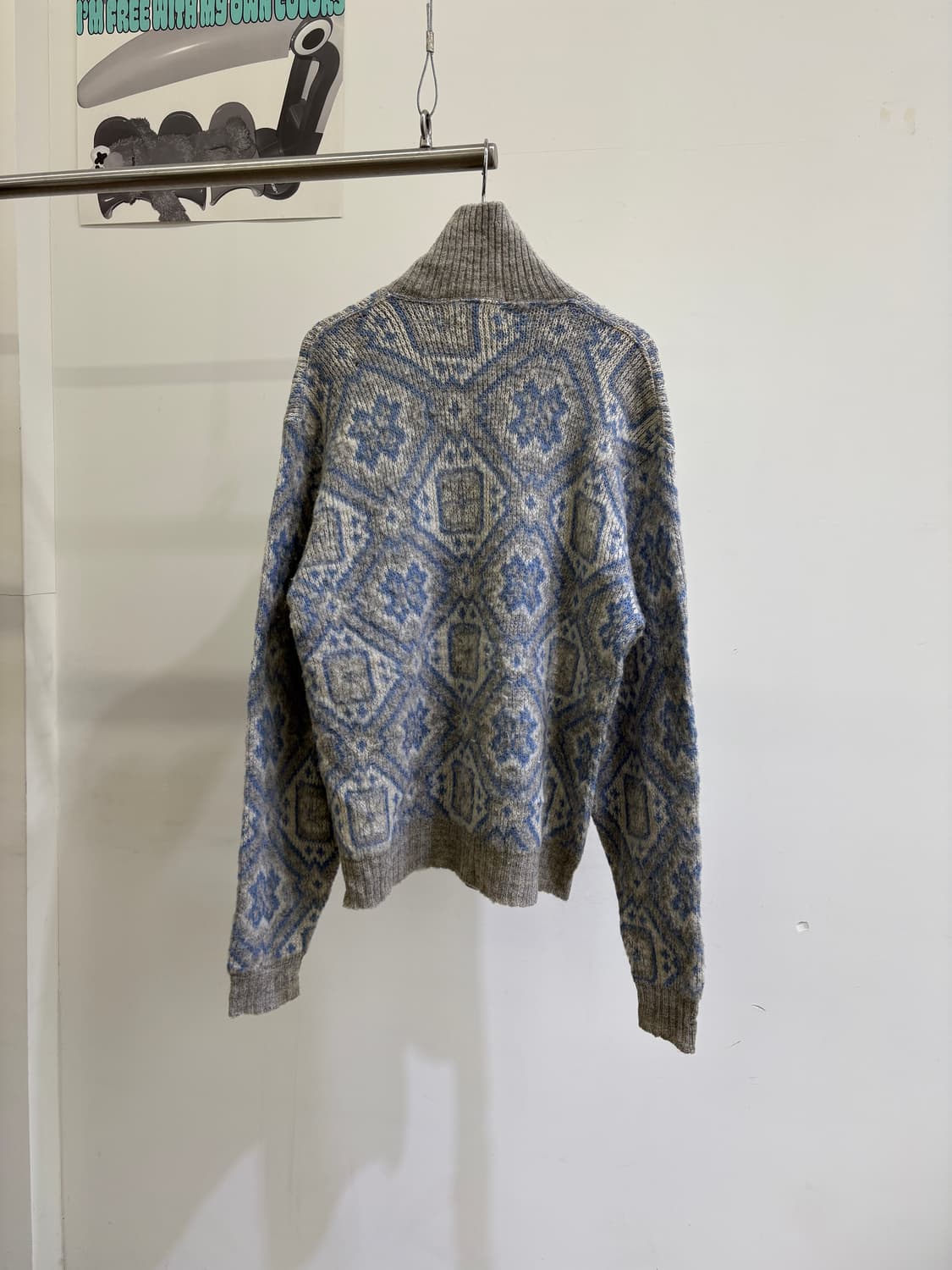 60's REVERE 니트집업 상품이미지5