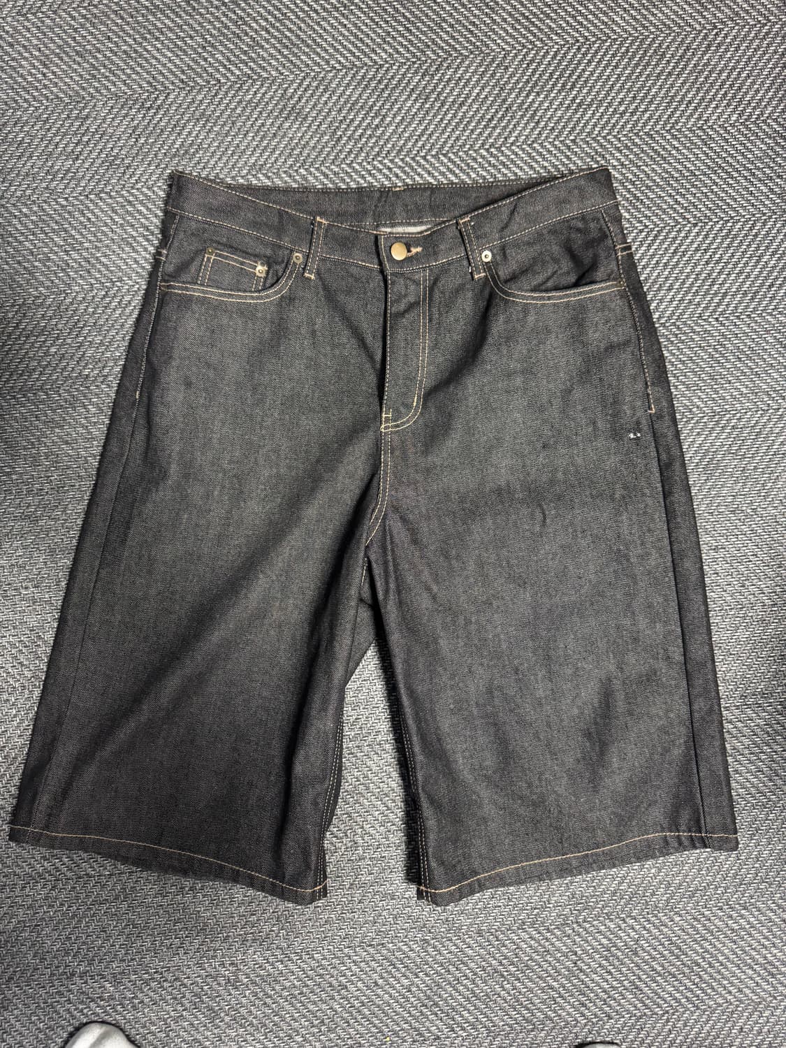 보이롱페이스 데님 쇼츠 L 상품이미지3