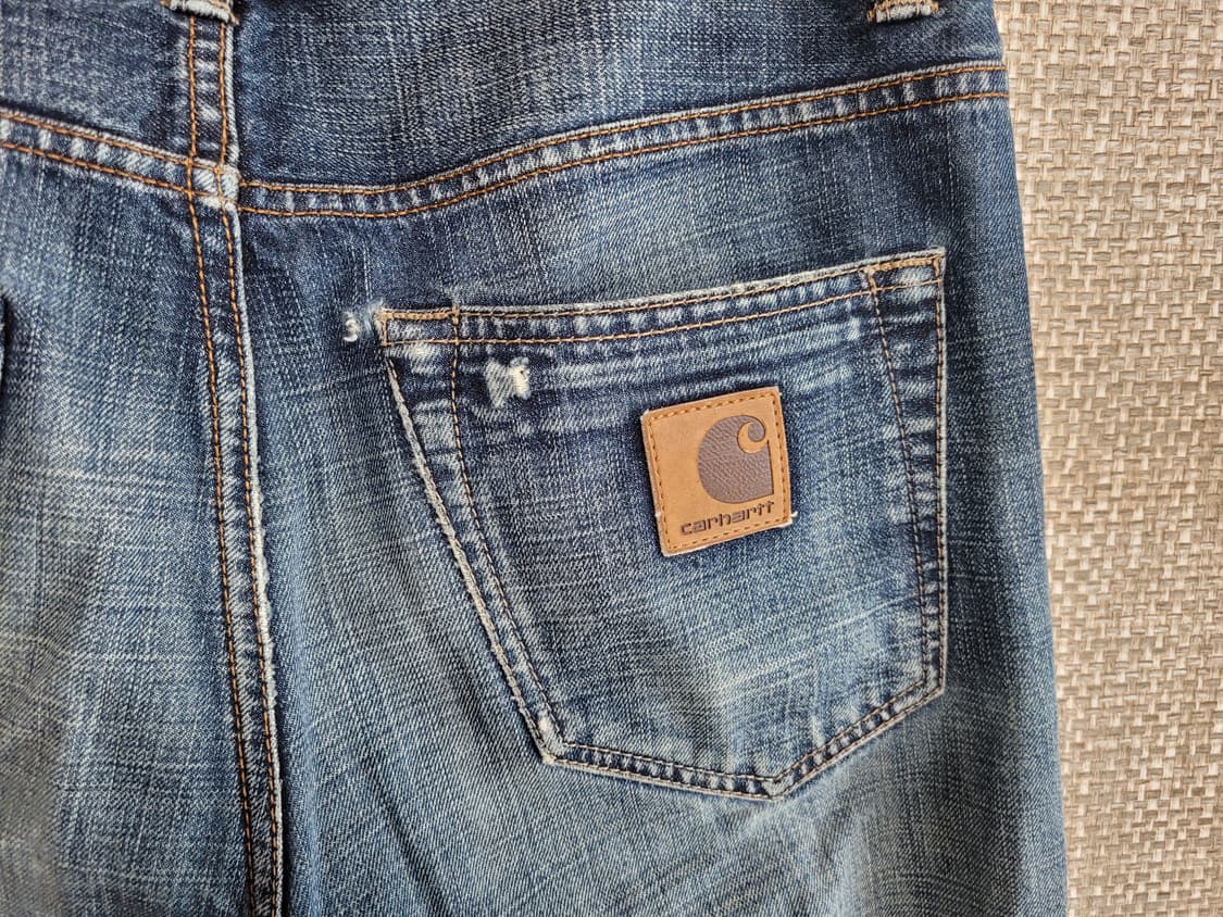 31인치 칼하트 빈티지 워크 청바지 아메카지  상품이미지4
