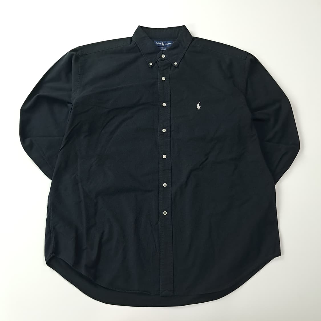 CJ198 XL 폴로 블레이크핏 90s 블랙 셔츠 남방 상품이미지1
