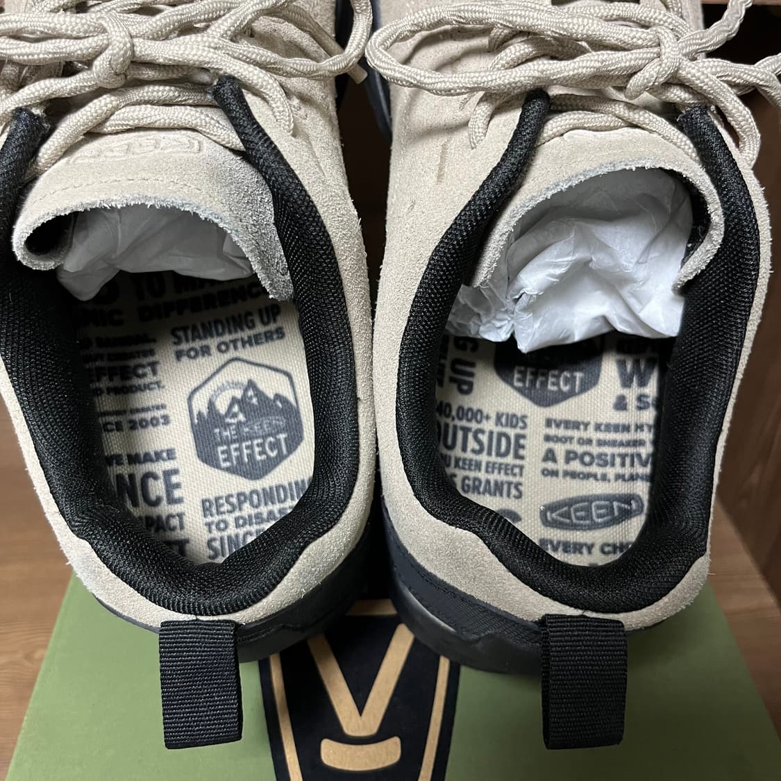 (285) 킨 재스퍼 스웨이드 스니커즈 실버 밍크 상품이미지6