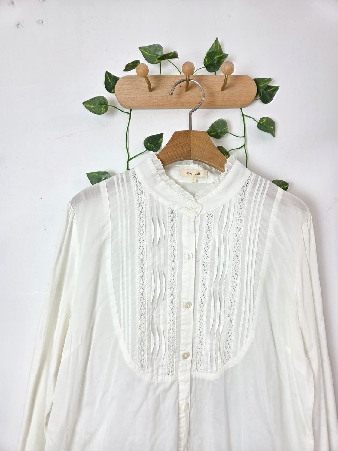 핀턱 디테일 블라우스 상품이미지2