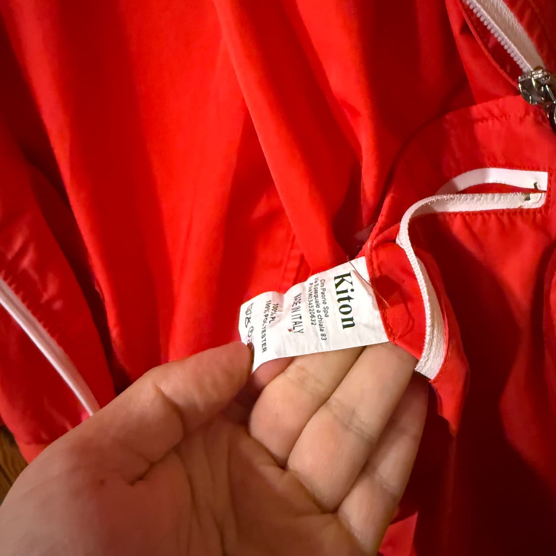 키톤 봄버 자켓 판매 합니다.  상품이미지8