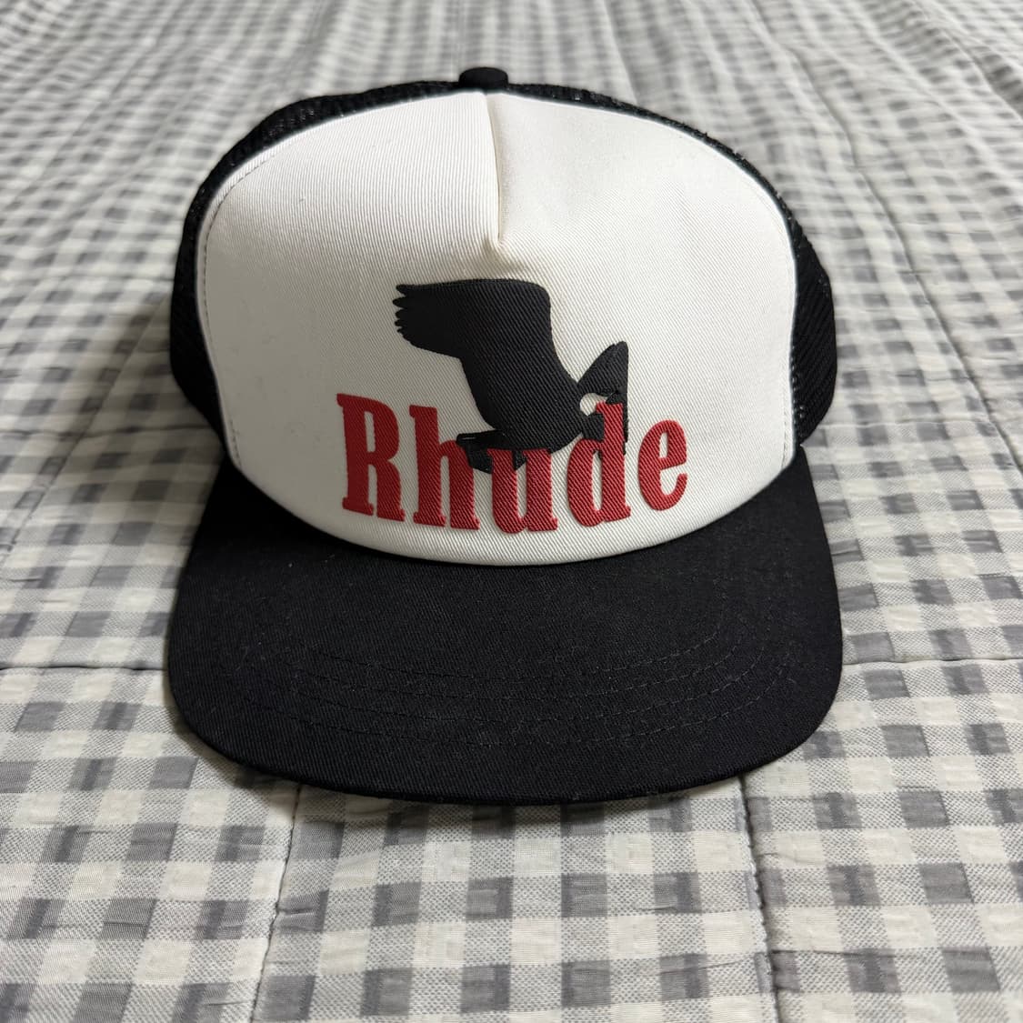 (OS) Rhude 루드 트러커 캡 블랙  상품이미지2