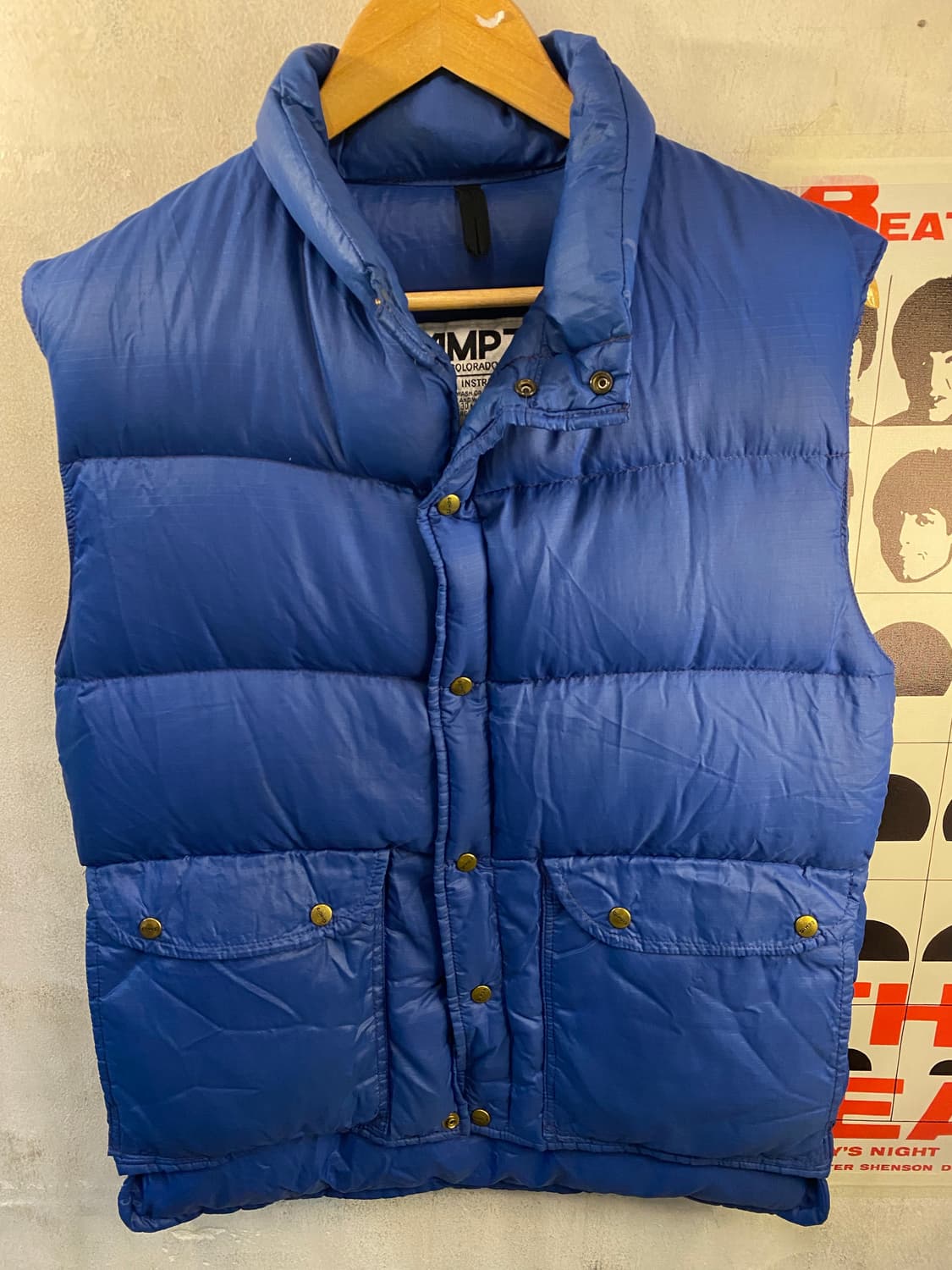 USA CAMP7 덕다운  패딩조끼 M 상품이미지1