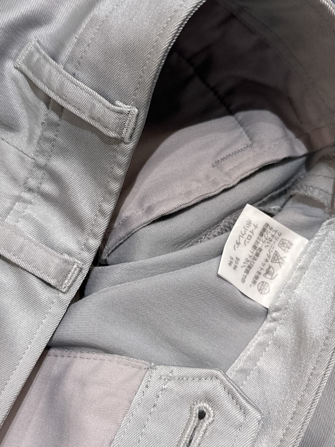 ISSEY MIYAKE Light Grey Tailored Pants 상품이미지5