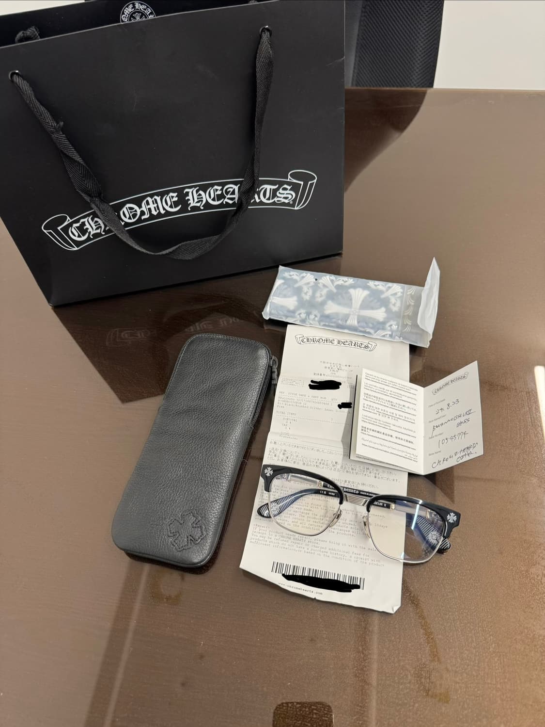 크롬하츠 보넨노이슈어2 블랙실버 새상품 상품이미지1