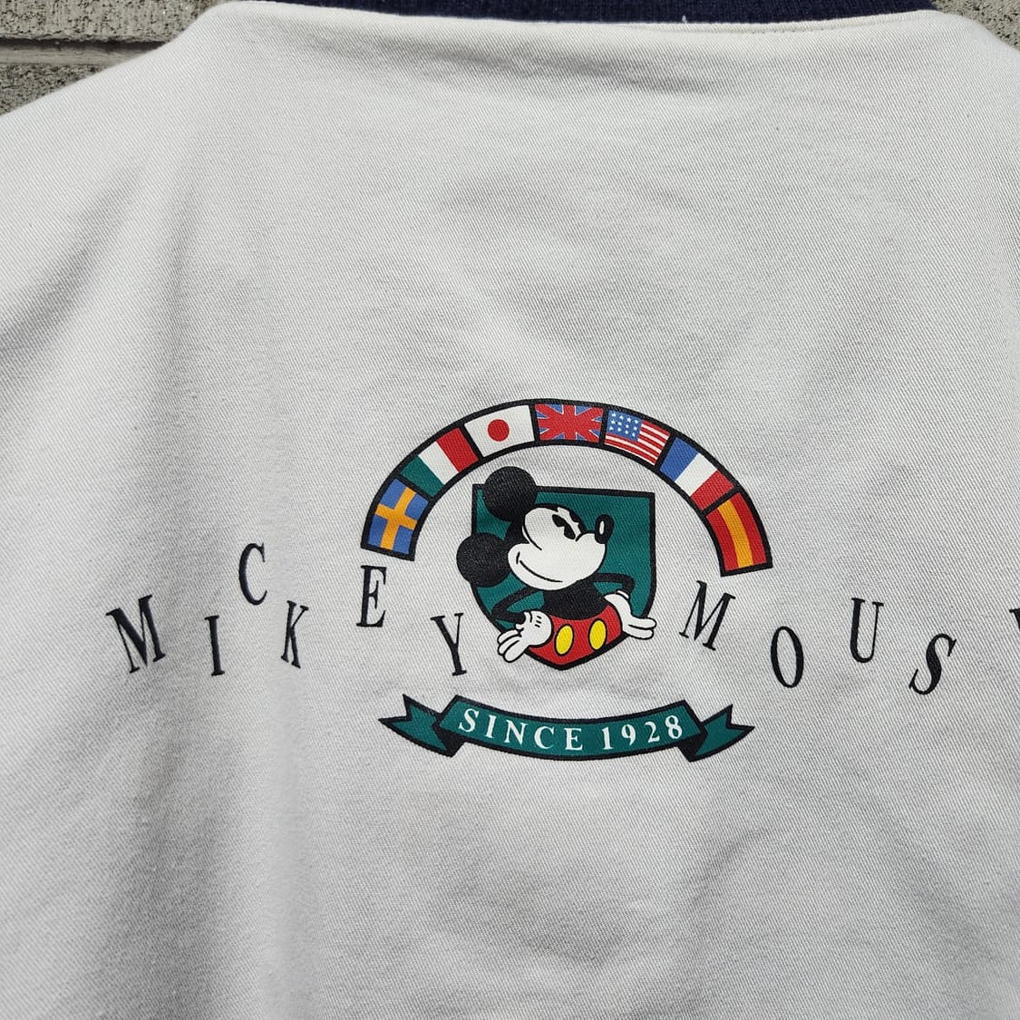디즈니 재팬 90s 미키마우스 코듀로이 바시티 자켓 M 상품이미지9