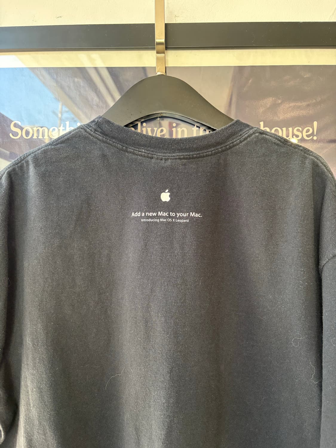 00s Apple Mac X로고 프로모 티셔츠 상품이미지4